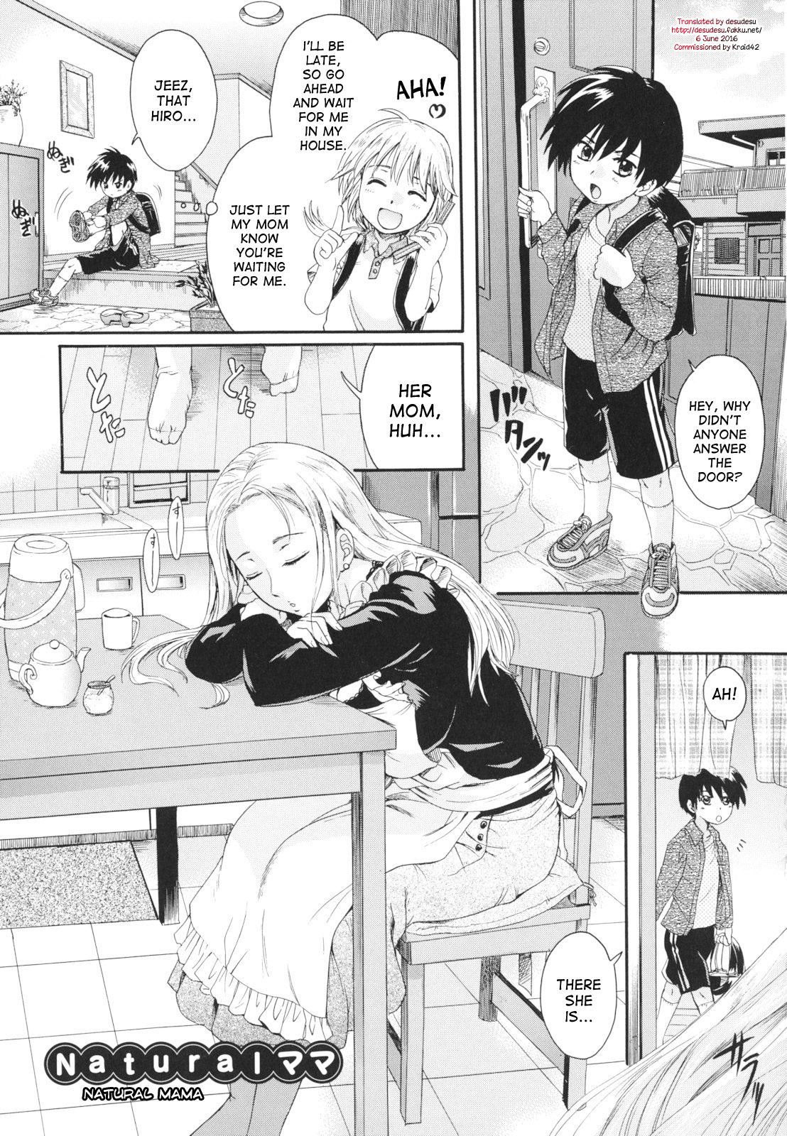 Natural Mama page 1 full