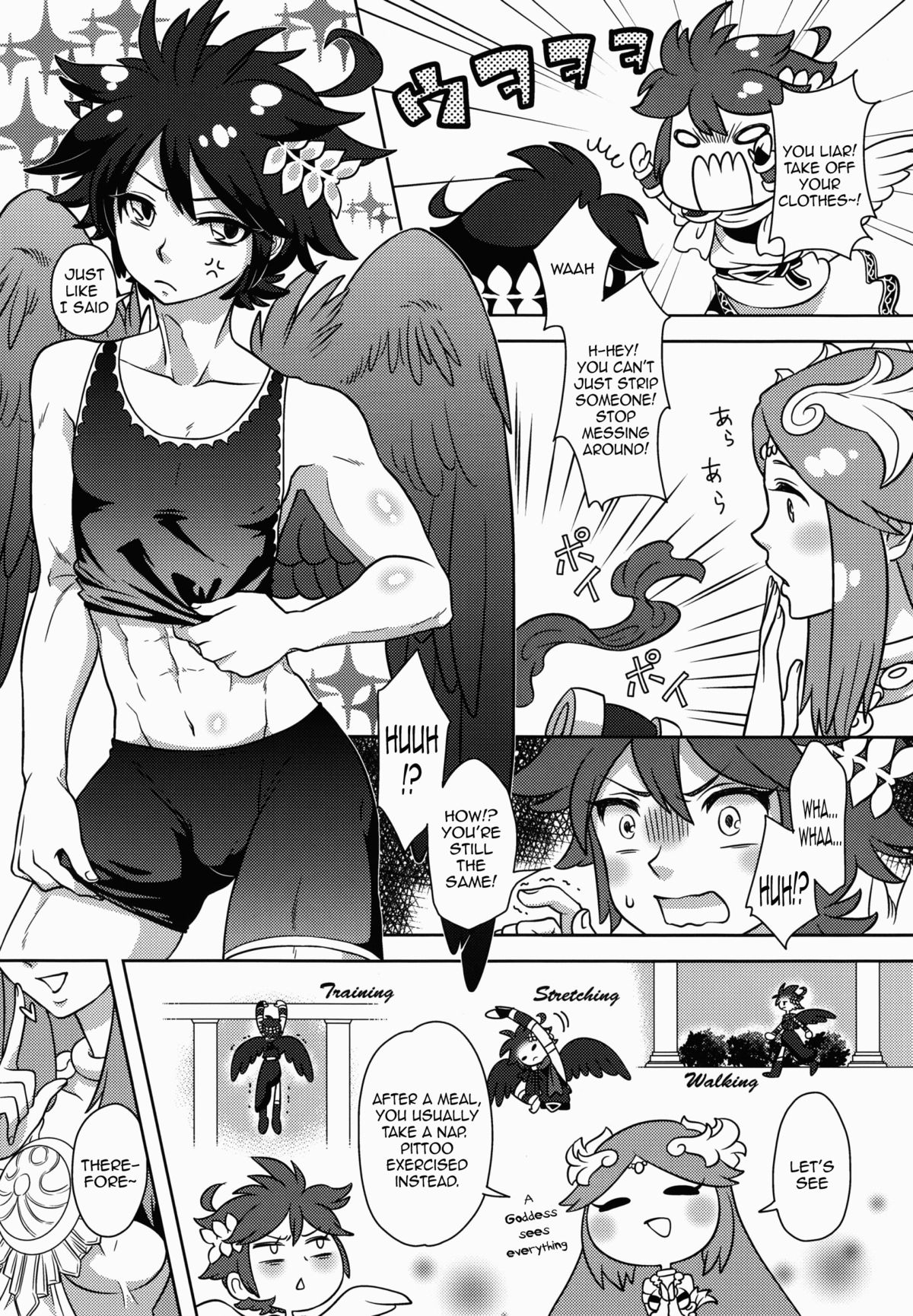 Pit-kun Genryou Keikaku | Pit-kun Weight loss Program page 6 full