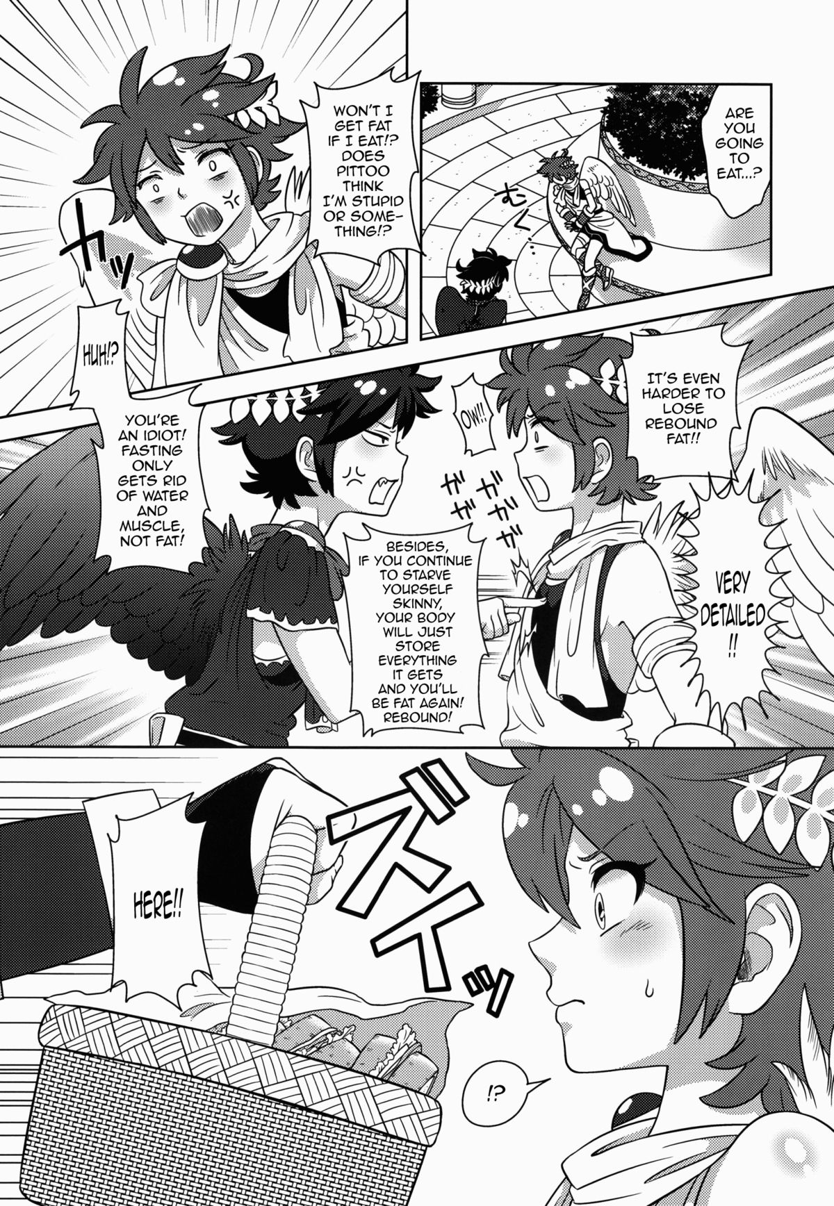 Pit-kun Genryou Keikaku | Pit-kun Weight loss Program page 8 full