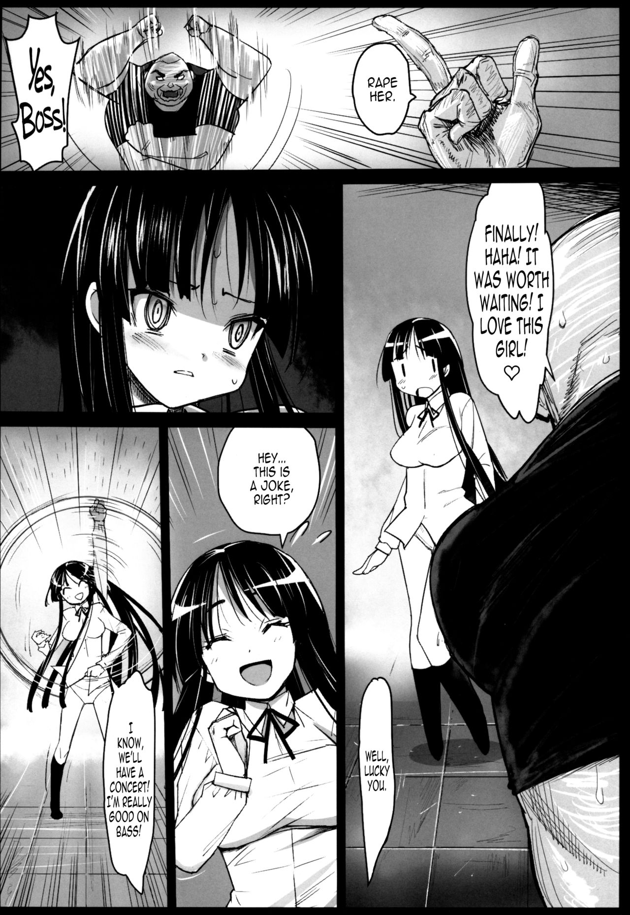 Saint Helena Gakuen 2 ~ Terrorist ni Senkyosareta Jogakuen de Rape Matsuri!~ | Saint Helena Academy 2 ~A School Occupied by Terrorists Becomes a Rape Festival!~ page 8 full