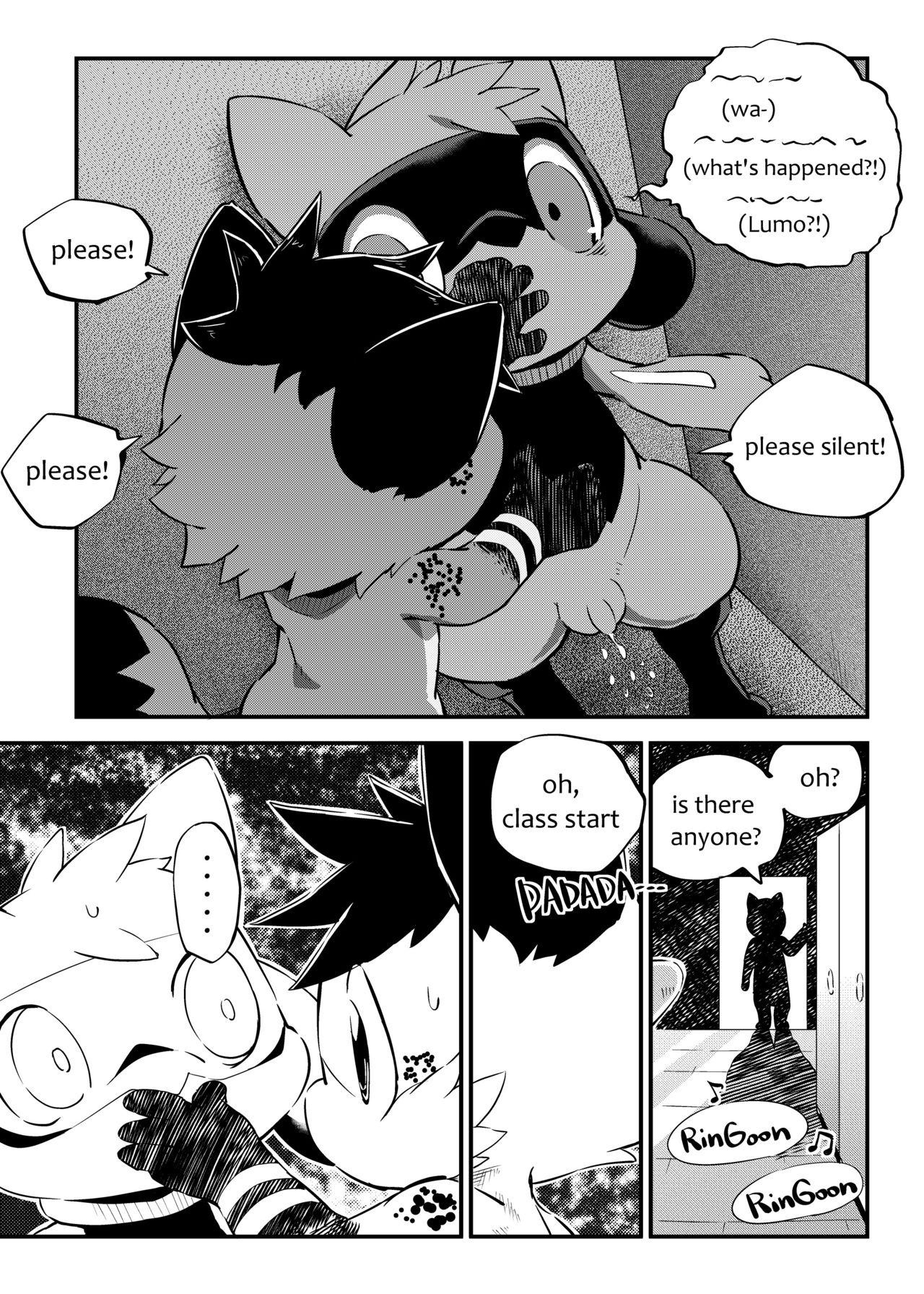 Ofuro - Lumo & Riolu page 3 full