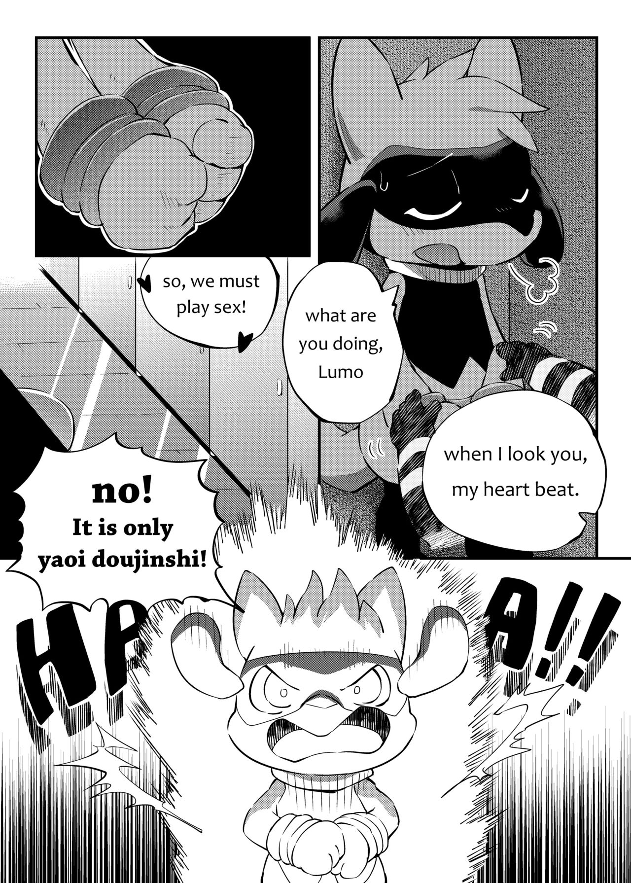 Ofuro - Lumo & Riolu page 4 full
