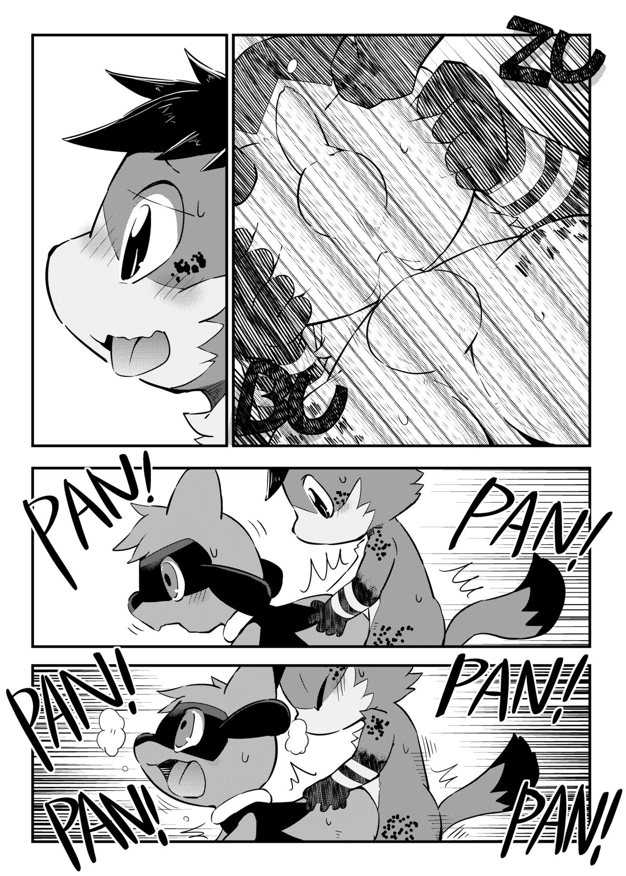 Ofuro - Lumo & Riolu page 7 full