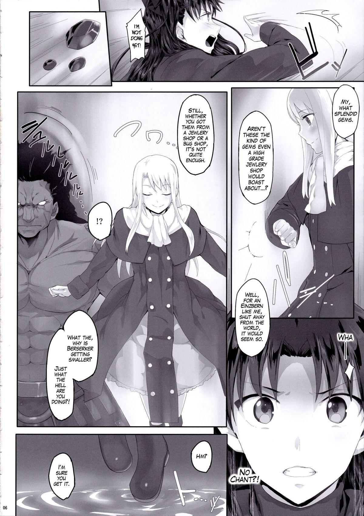 Tosaka Rin ga Berserker ni Okasareru Hon page 6 full