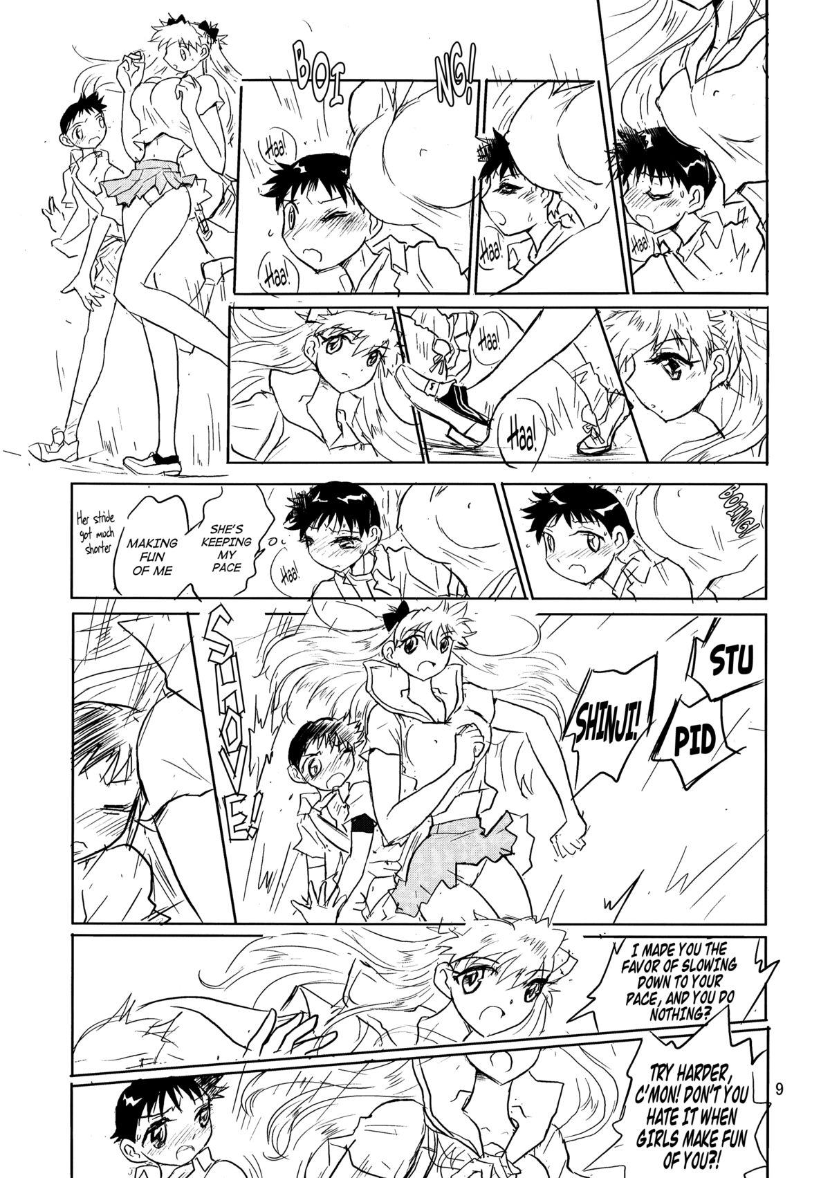 Otoko no Tatakai 10 -Onnanoko wa Natsu no Kemono- | Otoko no Tatakai 10 -The Girl, a Summer Beast- page 9 full