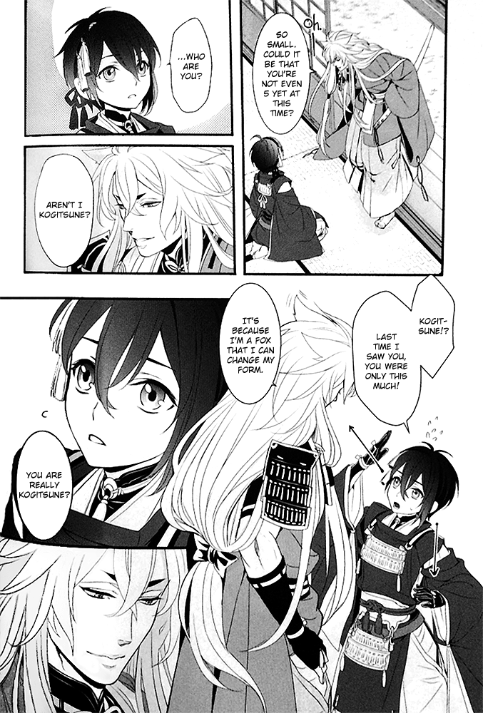 Ookina Kitsune to Chiisana Mikazuki | The Big Fox and Little Mikazuki page 9 full