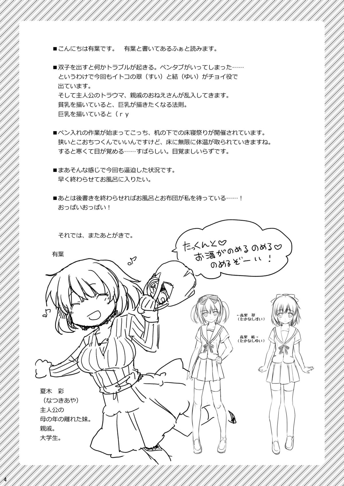 Shinseki no Seishitsu no Warui Onee-san Natsuki Aya page 3 full