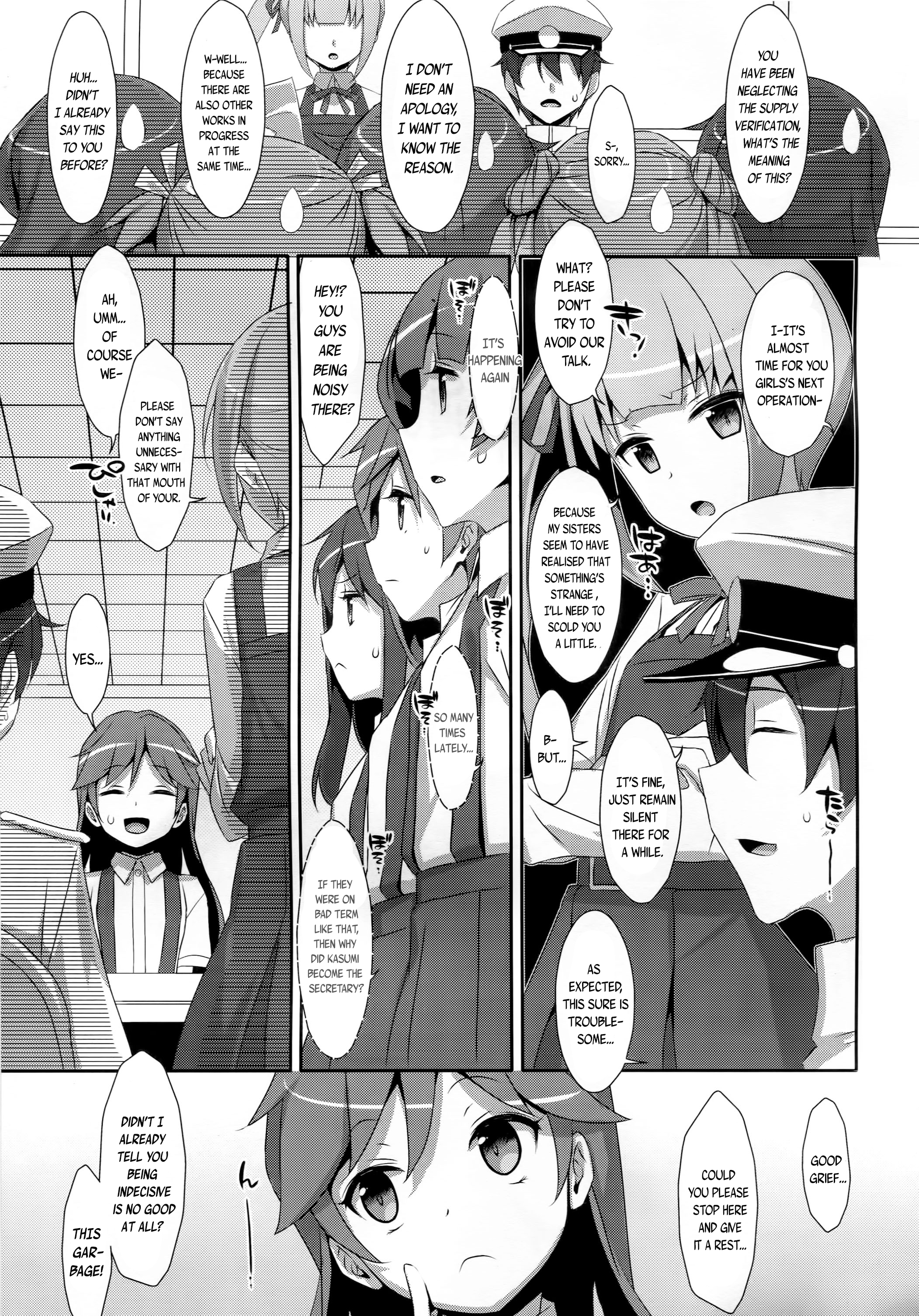 Naka Warui Furi Shite Kasumi to Teitoku ga ××× Shimakuritte Hontou desu ka? page 2 full