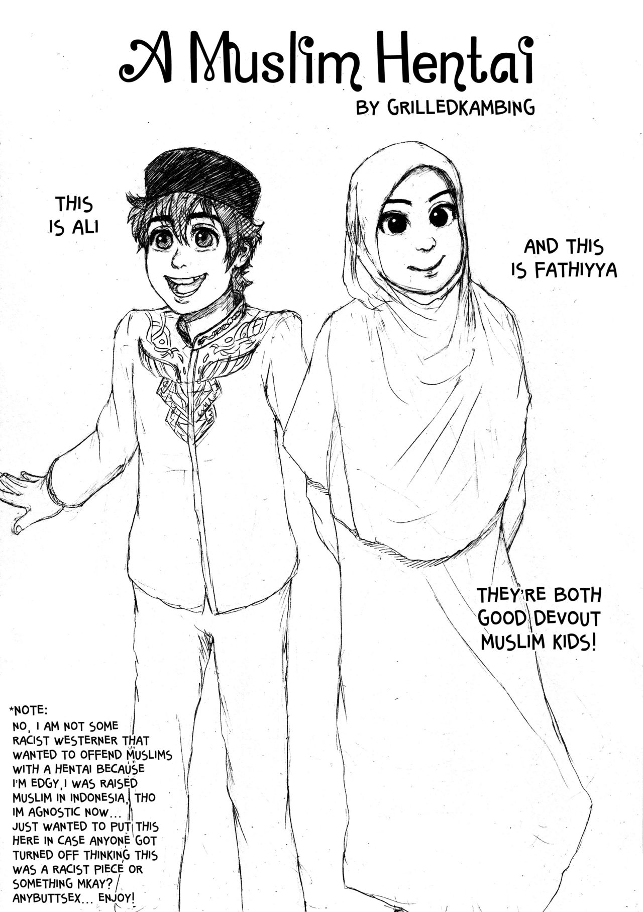 Kartun Islami: Sebuah hentai futanari pegging page 1 full