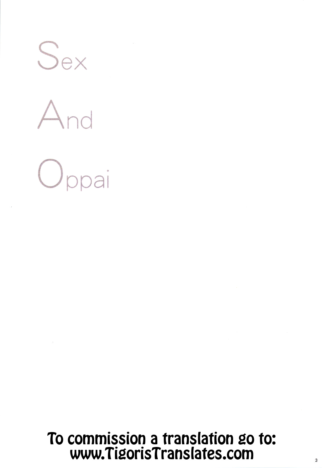 Sex And Oppai + Omake Bon page 2 full