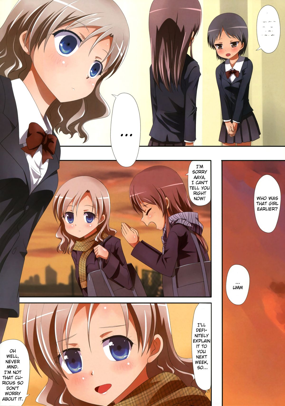 Kuttsukiboshi -Naisho no Oshigoto- | -Secret Work- page 6 full