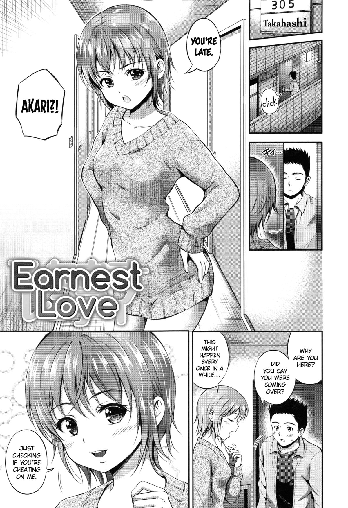 Hitamuki Renai | Earnest Love page 1 full
