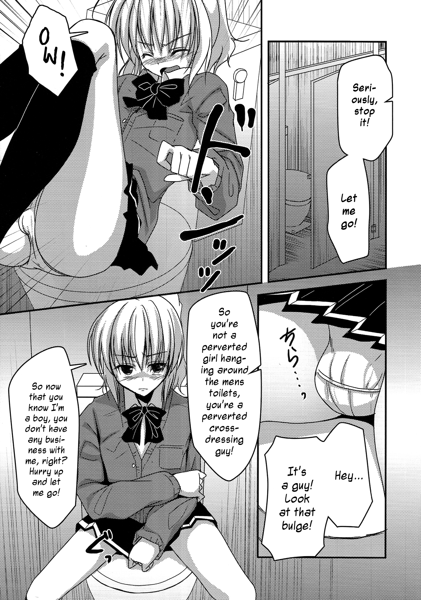 Josou Batsu Gemu | Crossdressing Punishment Game page 6 full