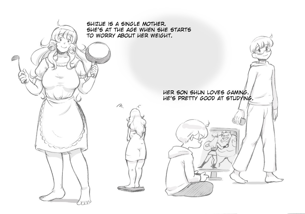 Mama Shot-ime - Christmas Hen page 4 full