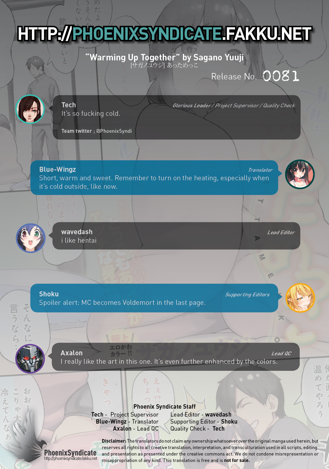 Atamekko | Warming Up Together page 9 full