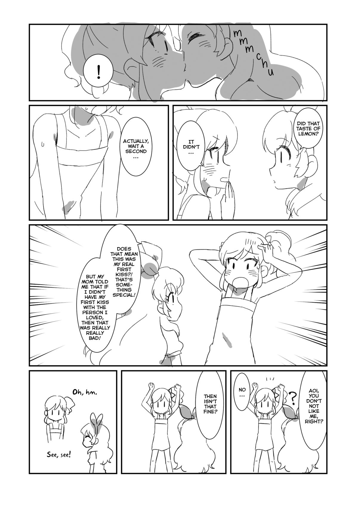 Hyotto shitara Watashi-tachi, First Kiss wa Mada nanokamo | Maybe we haven't had our first kiss yet page 8 full