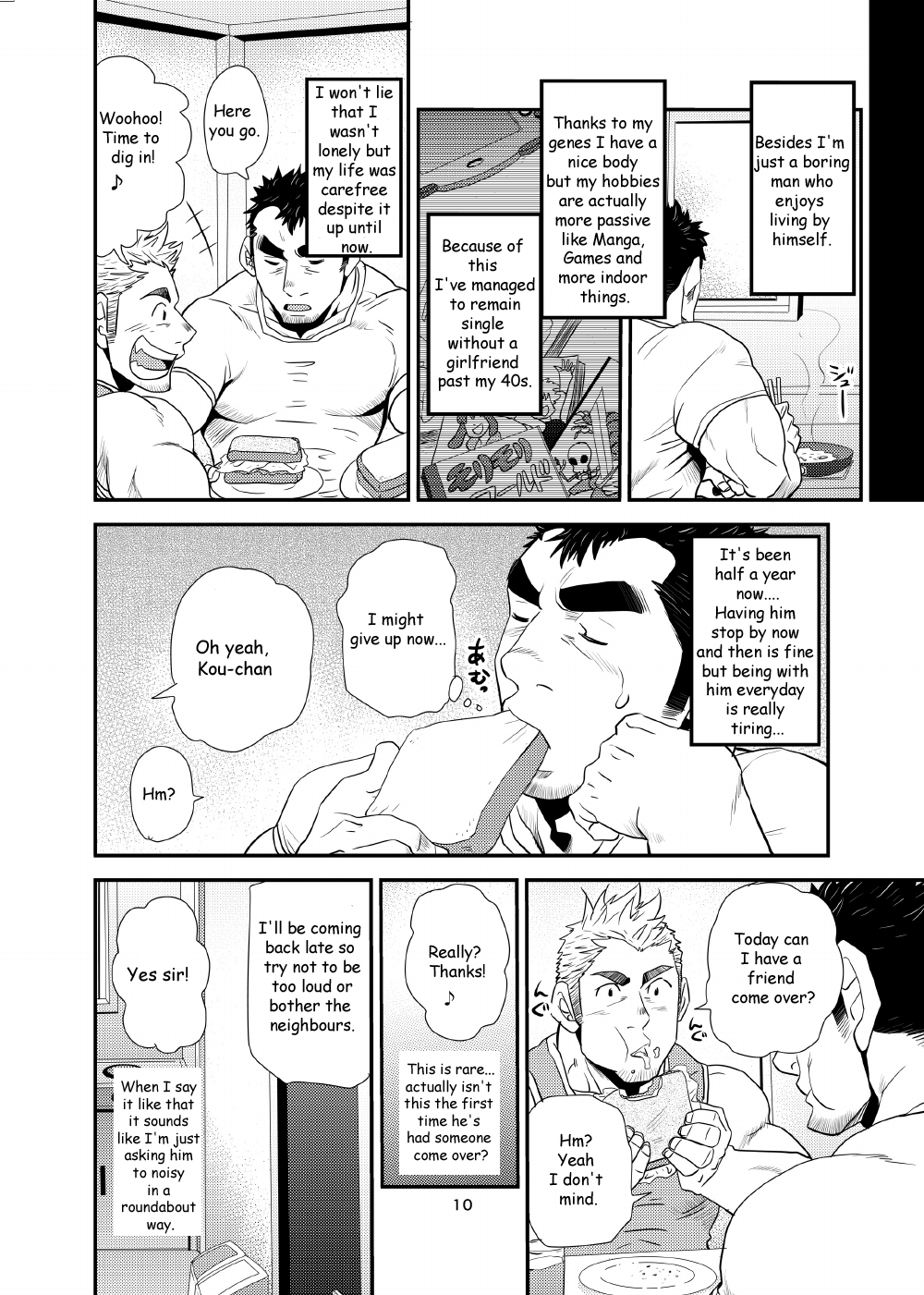 Oi Oji!! ~Oi ga Tawawa ni Minottaseide~ | ~Nephew and Old man!~ page 9 full