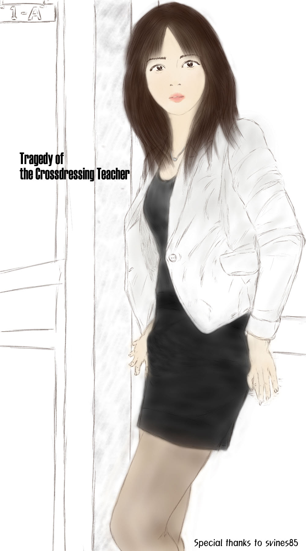 Tragedy of the Crossdressing Teacher page 1 full