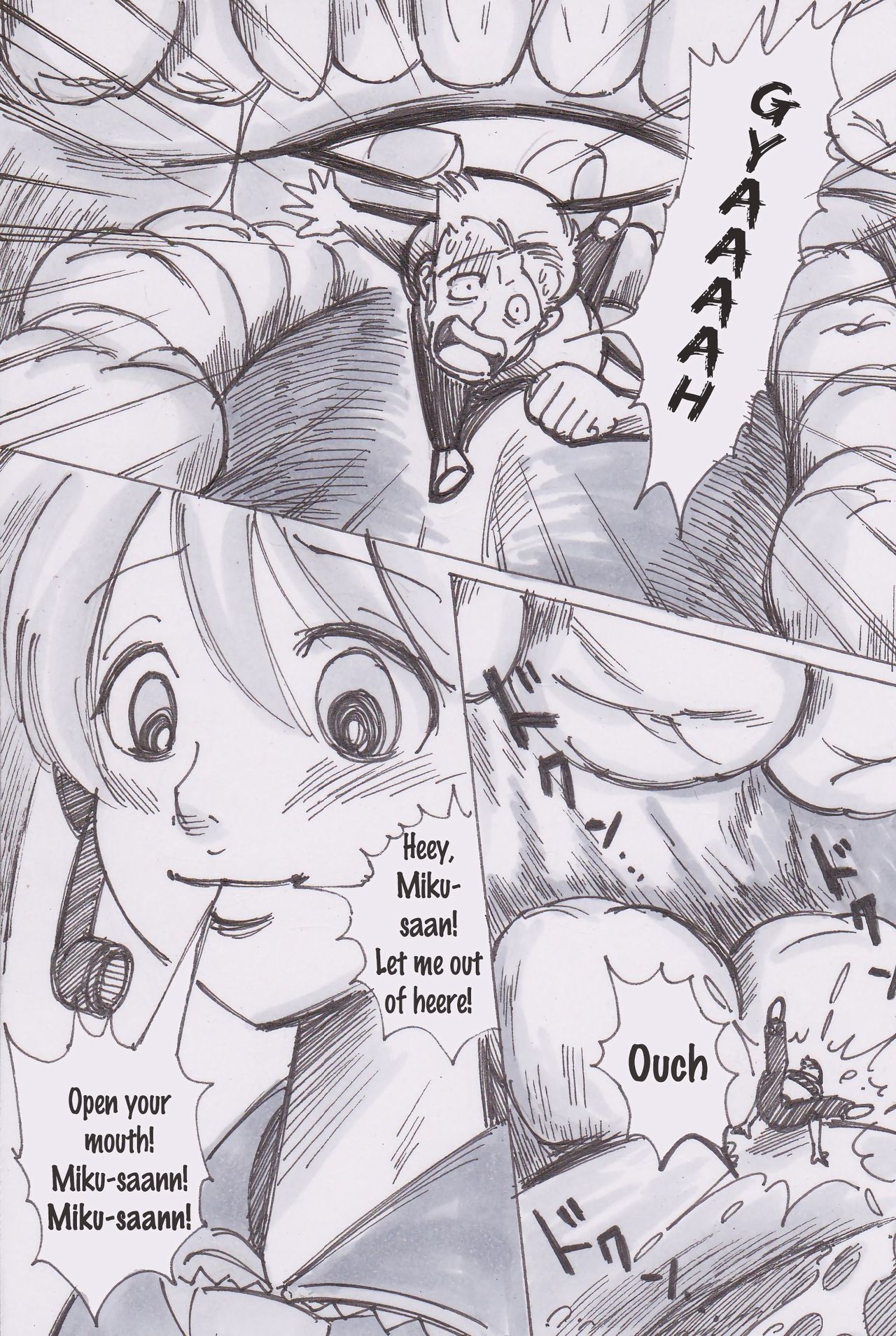 Miku ga Tabeteyanyo w page 4 full