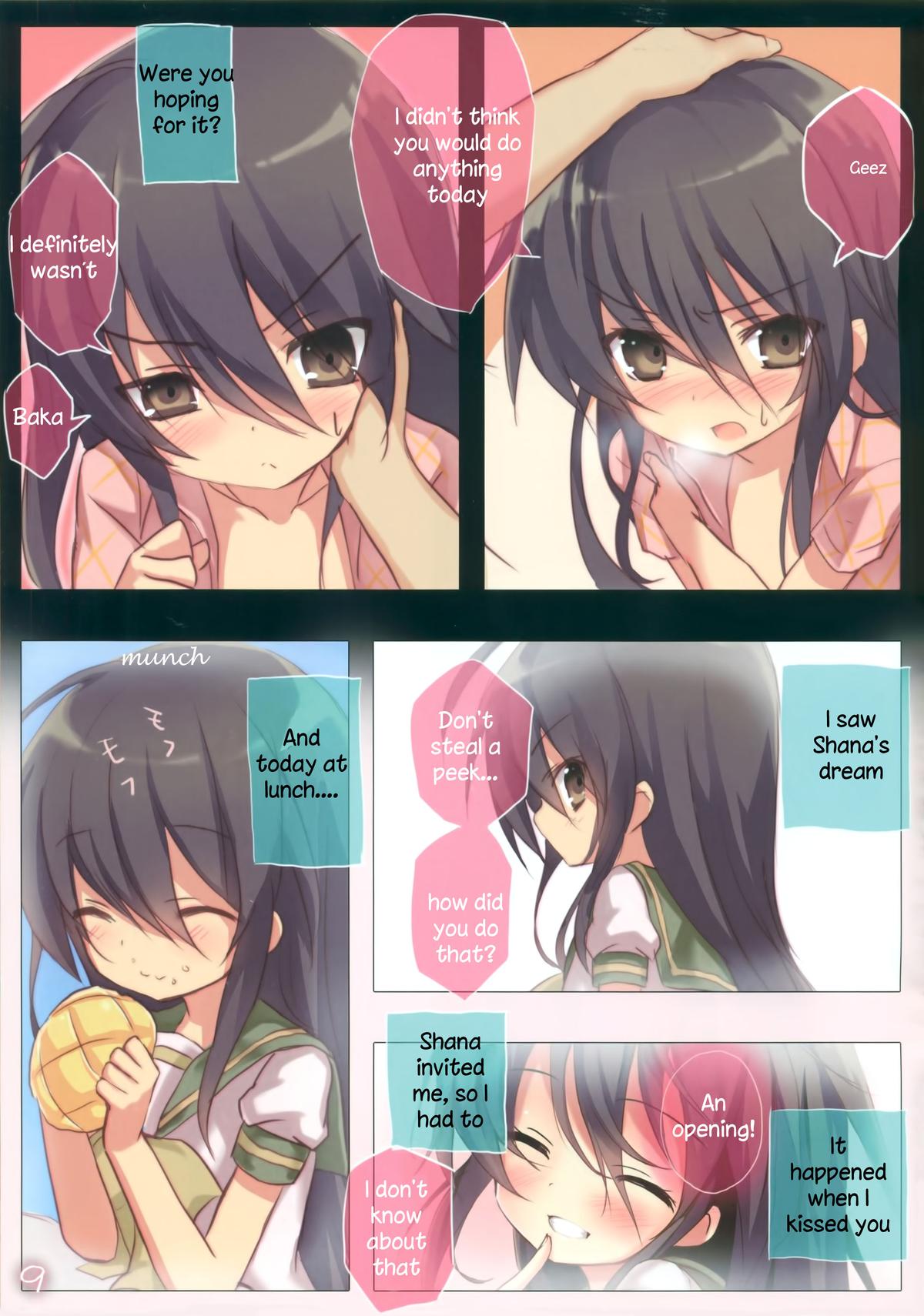 Shana no Kiss de Okita. page 8 full