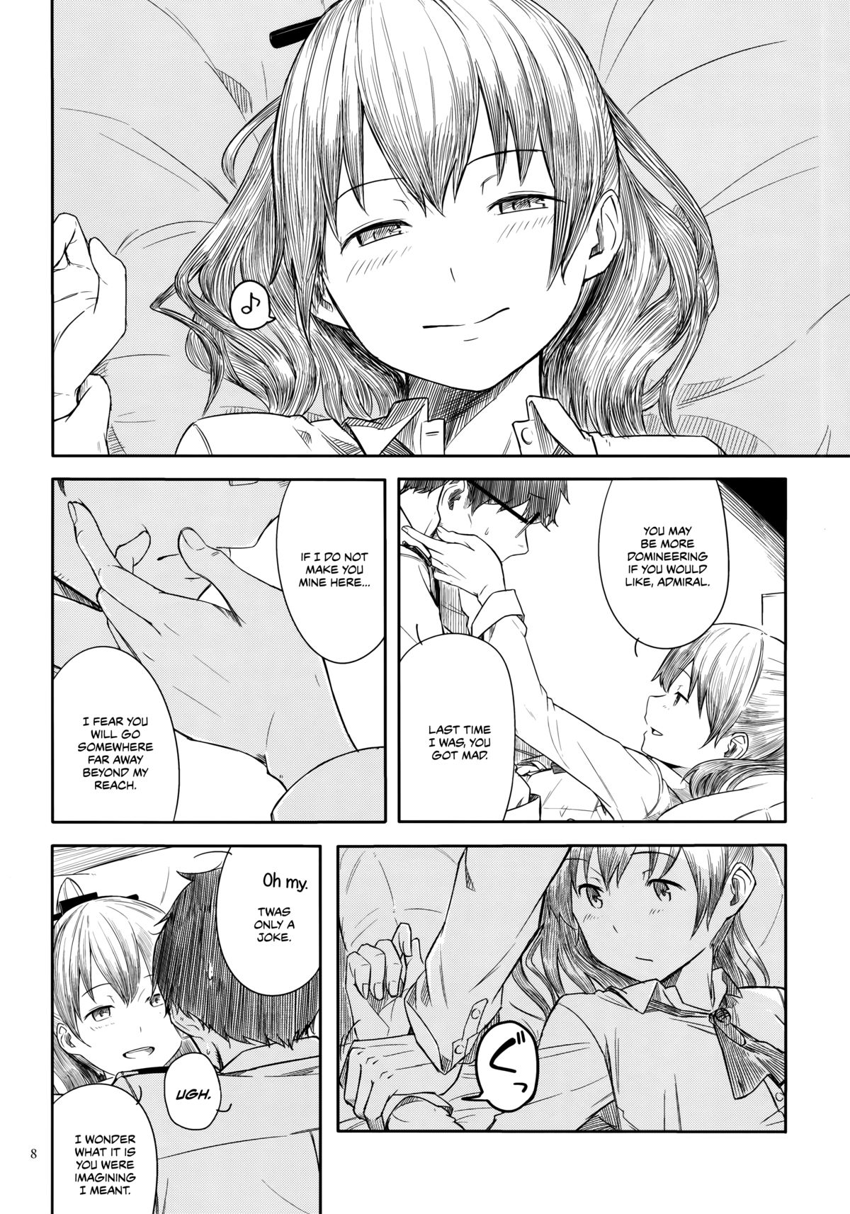 Kyou no Haru wa Hiru ni Okoku - Good Afternoon my Admiral page 7 full