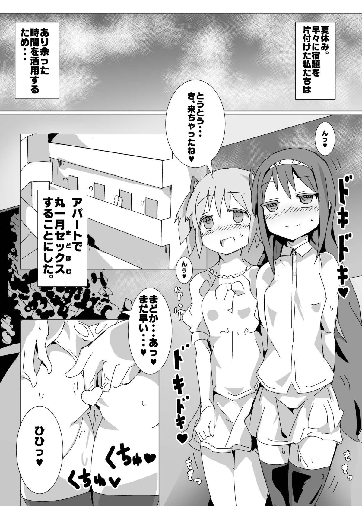 Tokunou! MadoHomu Milk Vacation page 2 full
