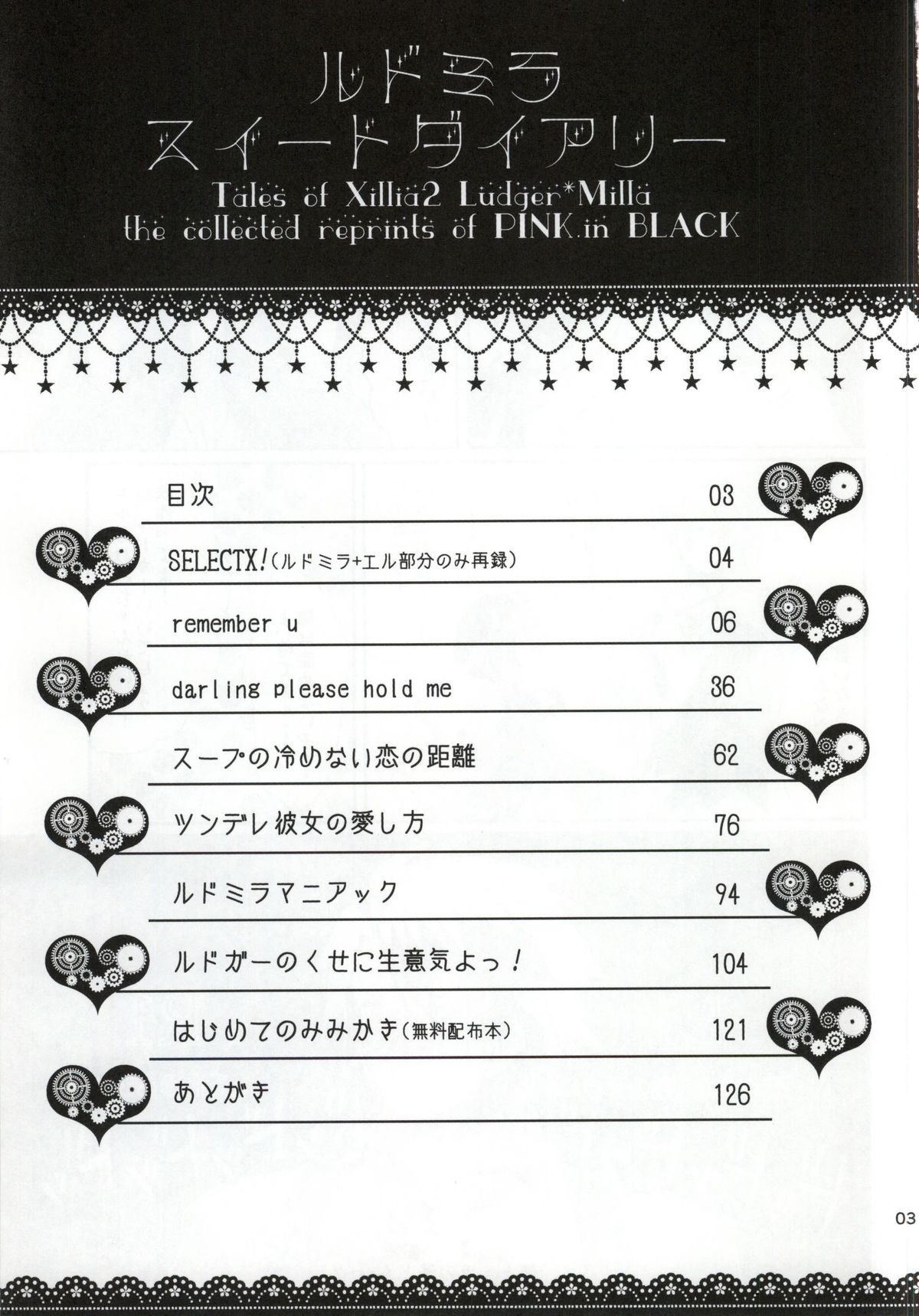 LudMilla Sweet Diary page 2 full