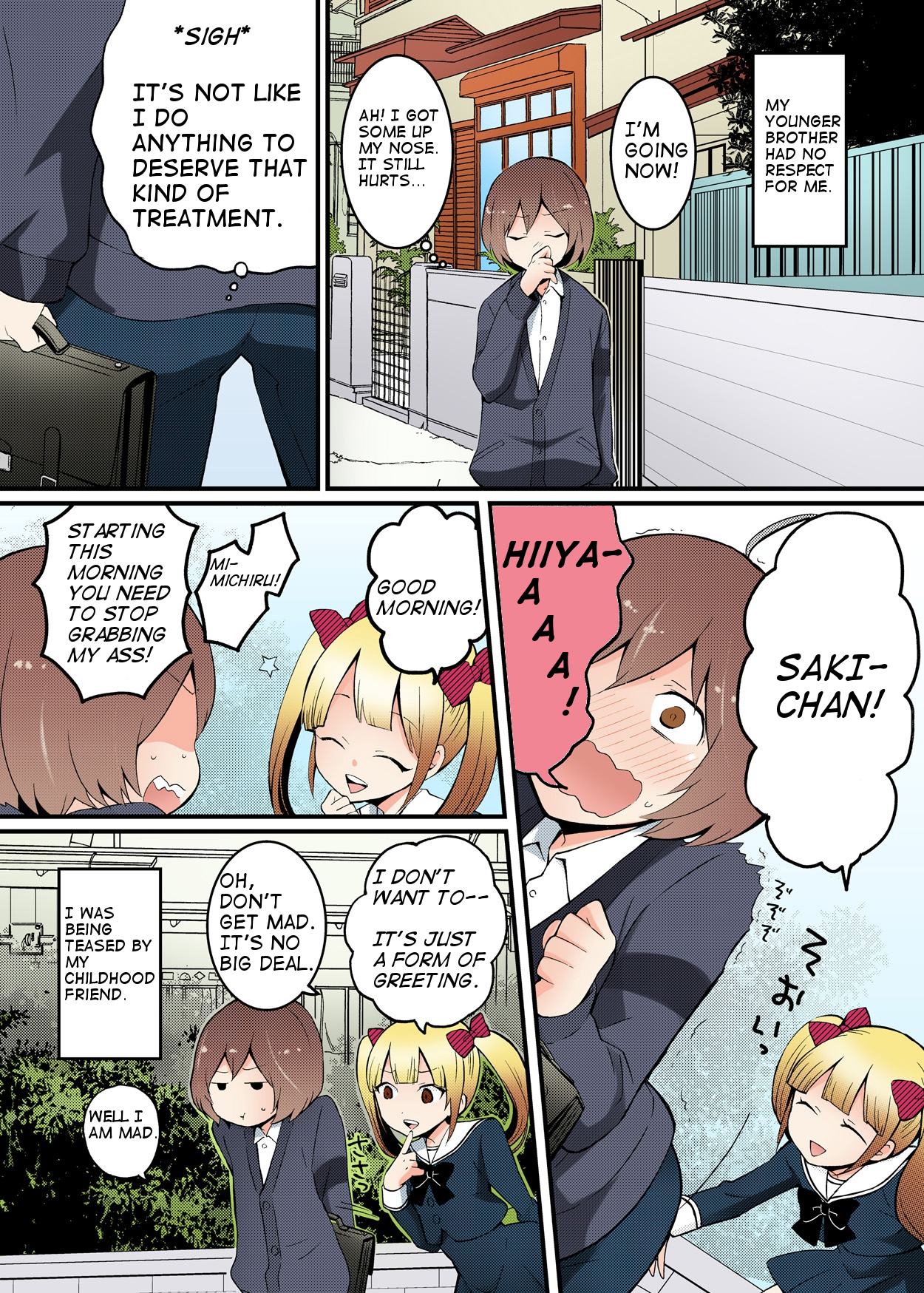 Totsuon! ~Totsuzen Onnanonko Ni Natta No De, Ore No Oppai Monde Mimasen Ka? | Totsuon! Since I Suddenly Became A Girl, Won't You Fondle My Boobs? Ch. 1-6 page 4 full
