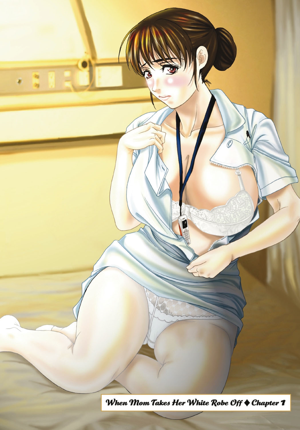 Haha ga Hakui o Nugu toki page 4 full