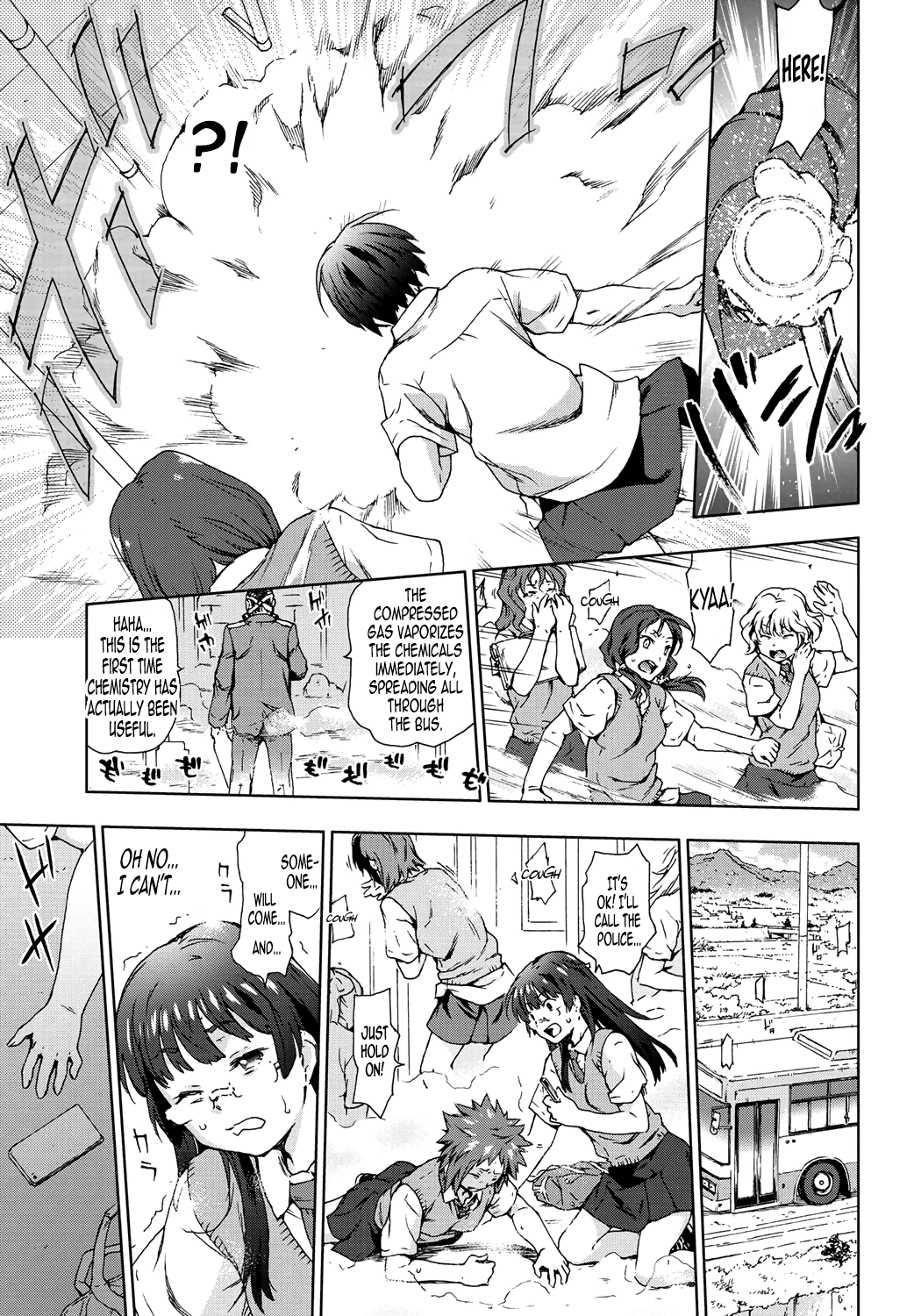 Konsui JC Shuudan Rape! Goukan Rosen Bus | Mass Rape of Sleeping Middle Schoolers! The Rape Bus page 7 full