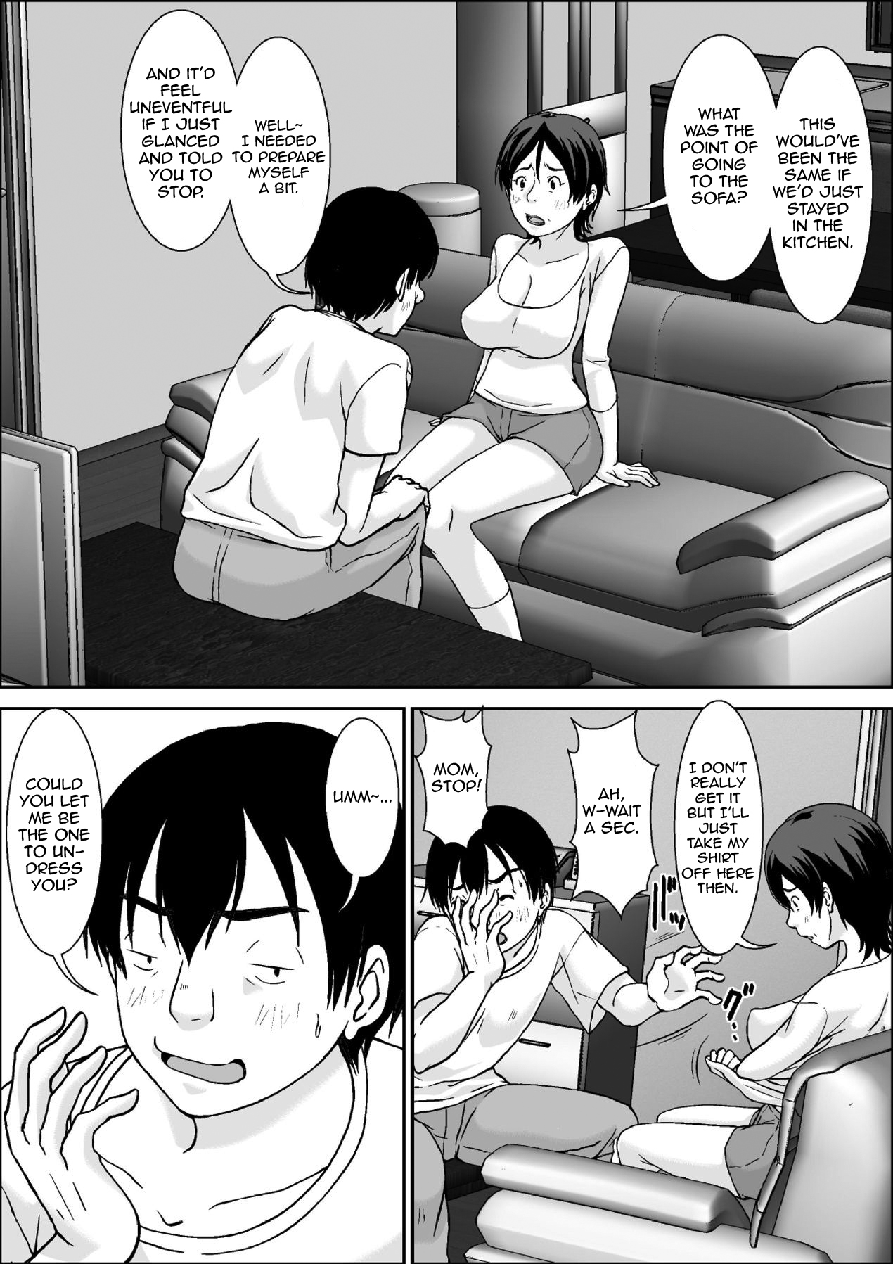 Kora! Anta Hahaoya o Kudoite Nani Shiyou tte Iu no! page 10 full