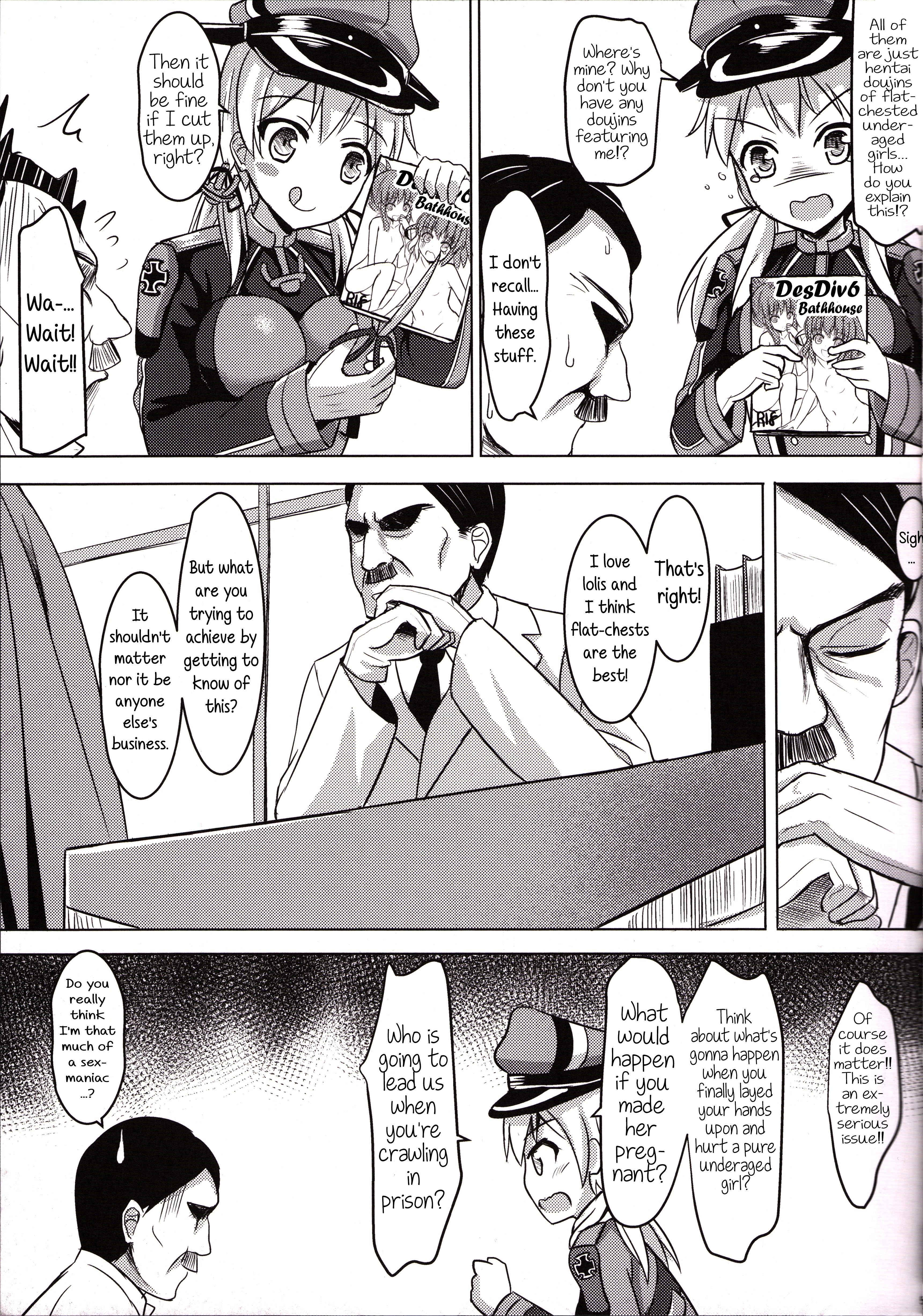 Doitsu Kanmusu no Oppai Sakusen | German Shipgirls' Boob Tactics page 6 full