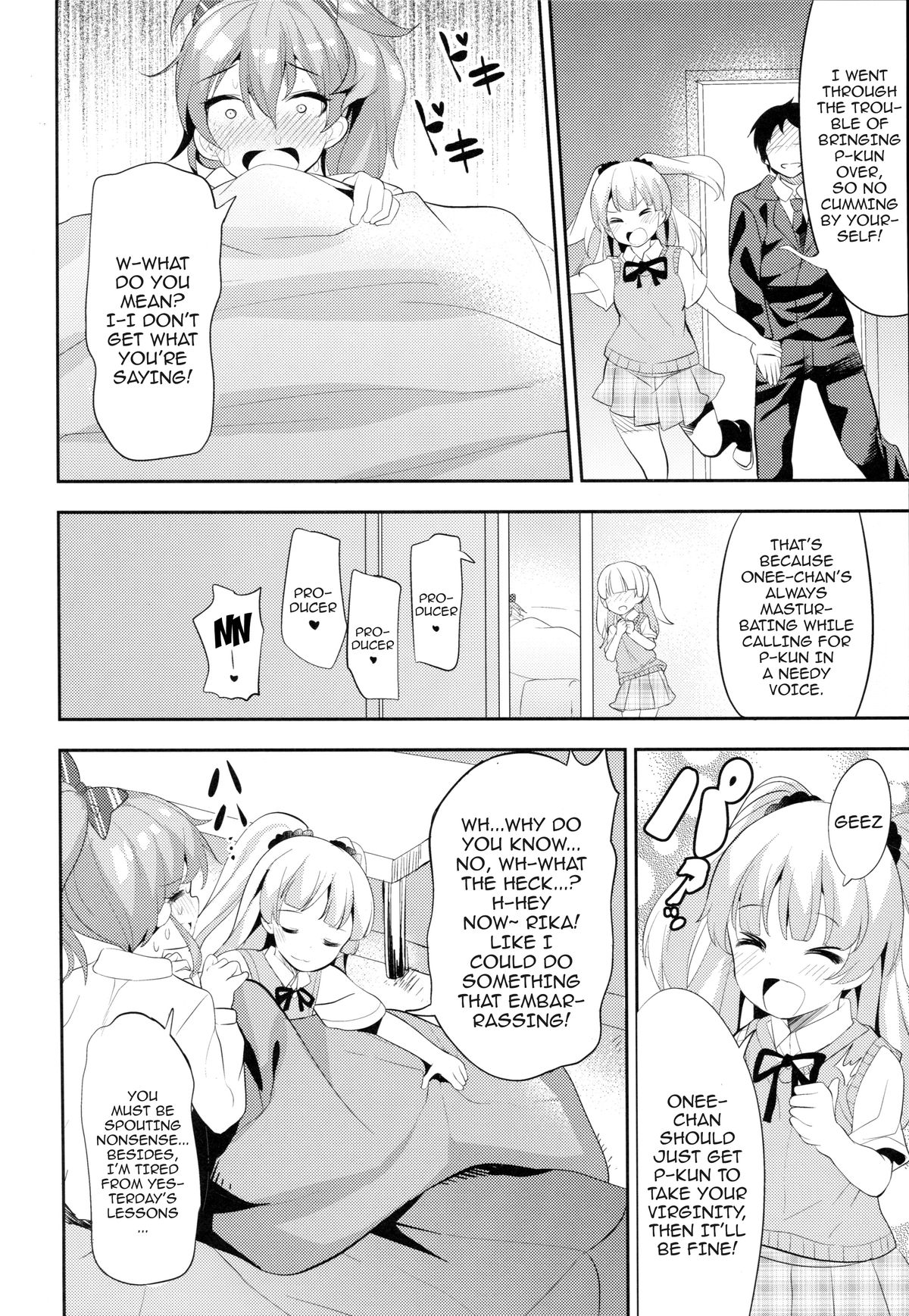 Onee-chan no Kanjichau Toko Oshiete Ageru☆ - Hey! "P"kun! I'm Guide my systers erogenous zone. page 5 full