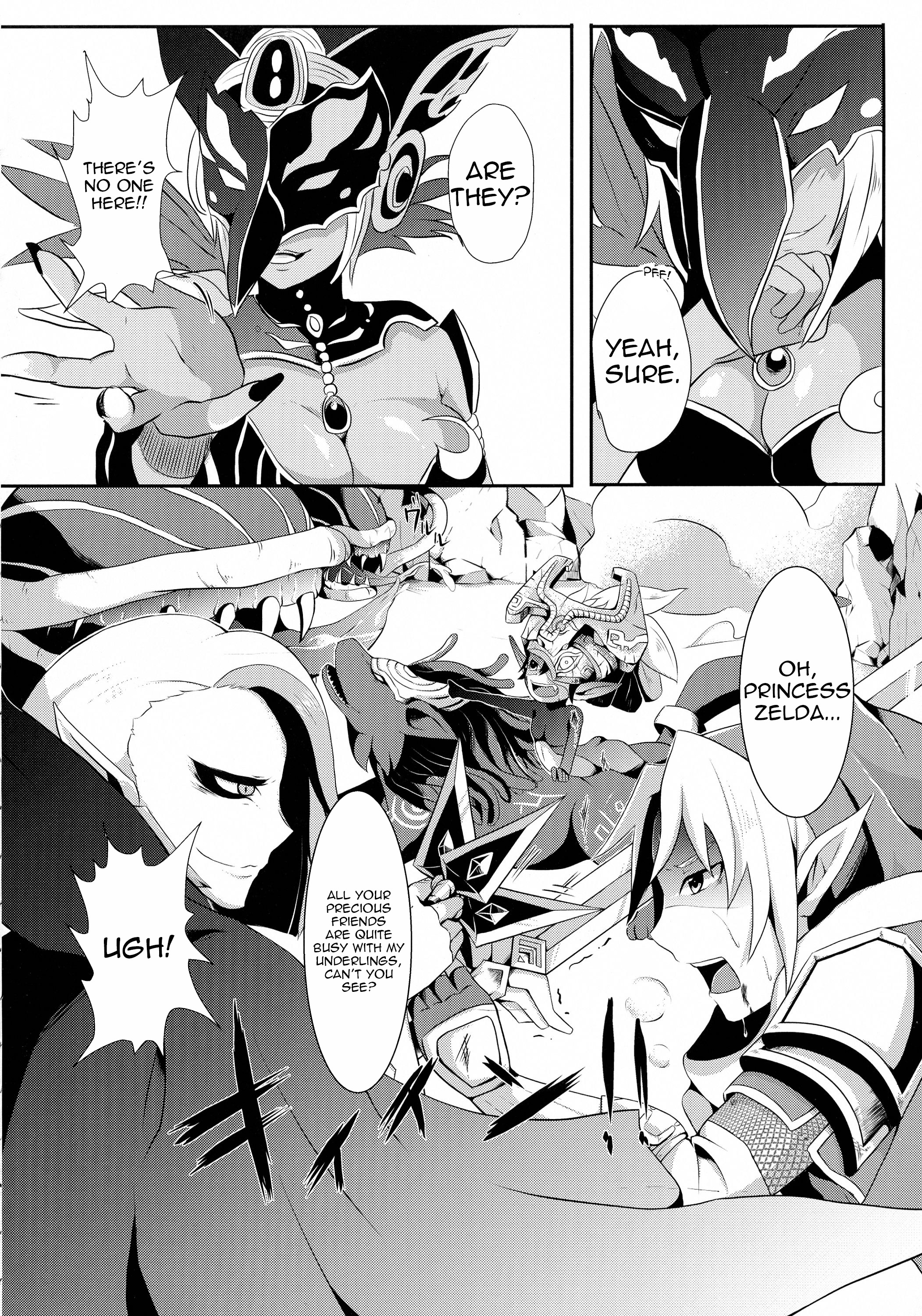 Time Travel - Futanari Princess Zelda is Out of Control! page 6 full