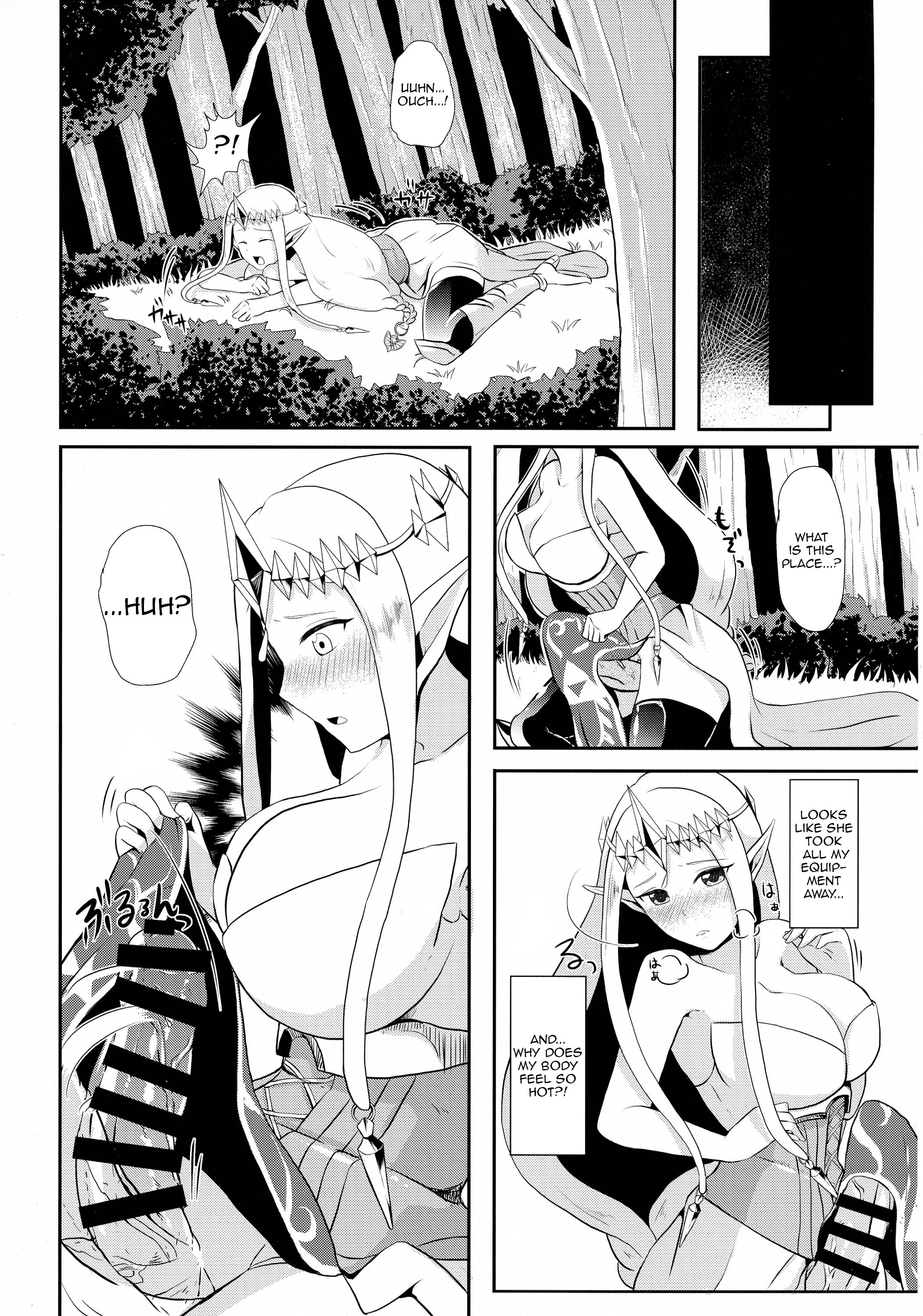 Time Travel - Futanari Princess Zelda is Out of Control! page 9 full