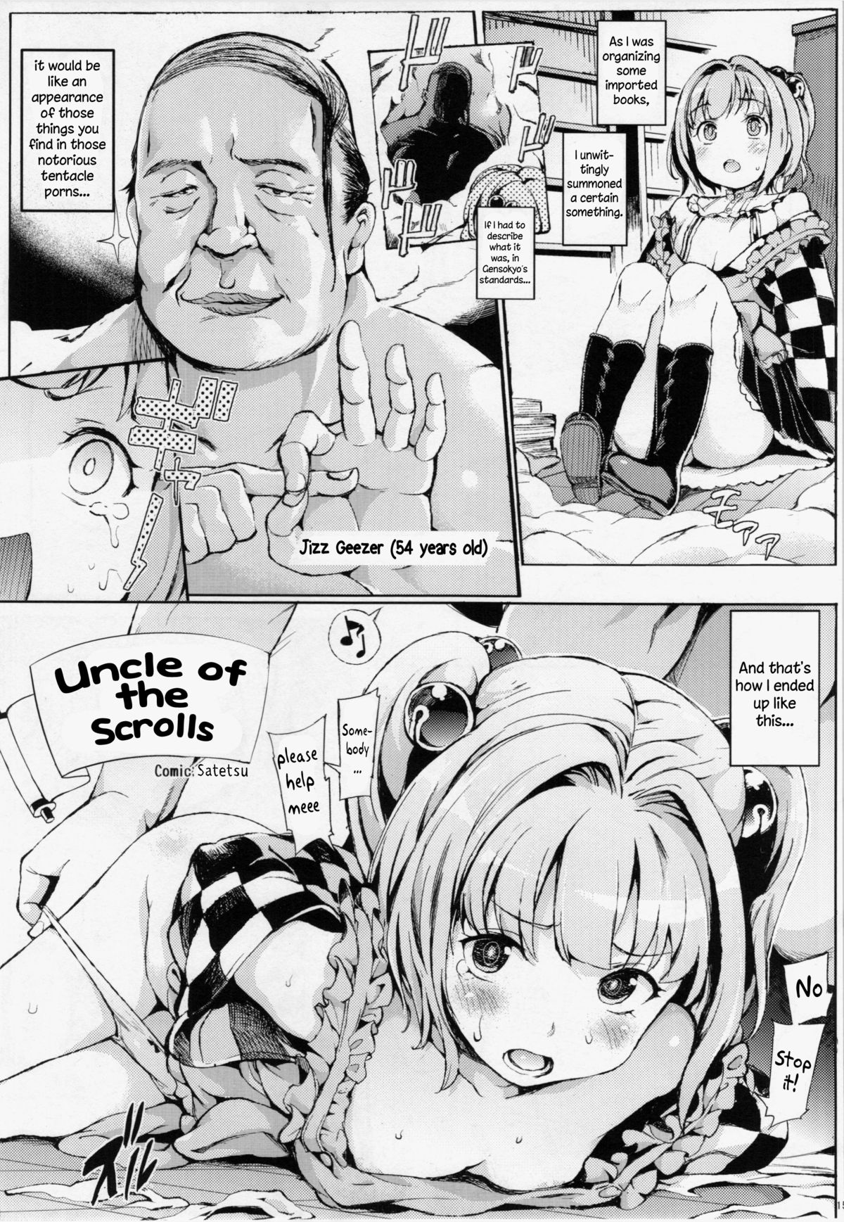 Oji-san of Scroll | Uncle of the Scrolls page 1 full