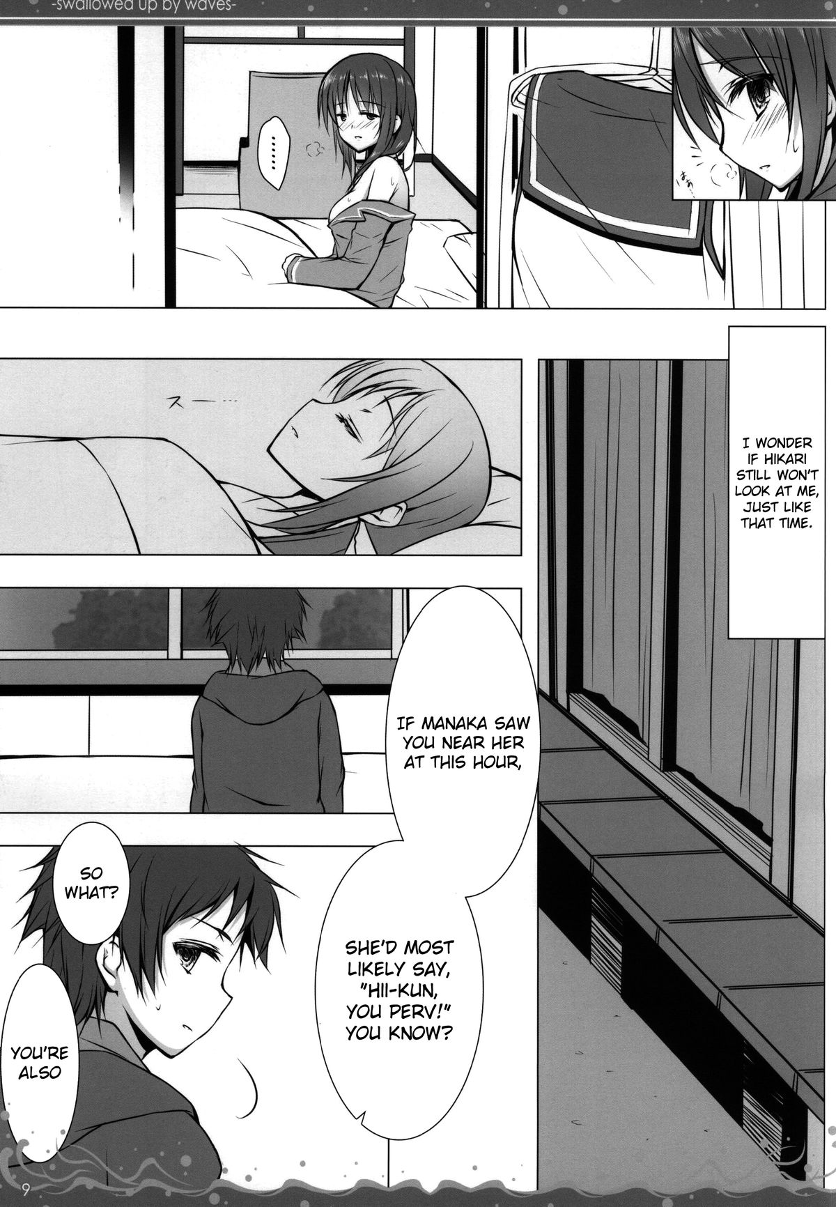 Nami Bakari no Umi no Naka | Swallowed Up by Waves page 6 full