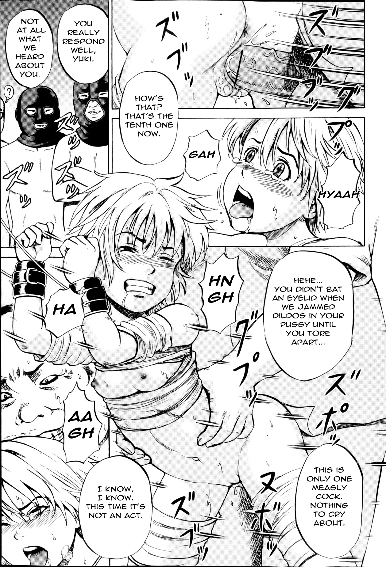 Ingoku no Shoujo-tachi | Sexually Tortured Girls Ch. 14   =StatistcallyNP= page 9 full