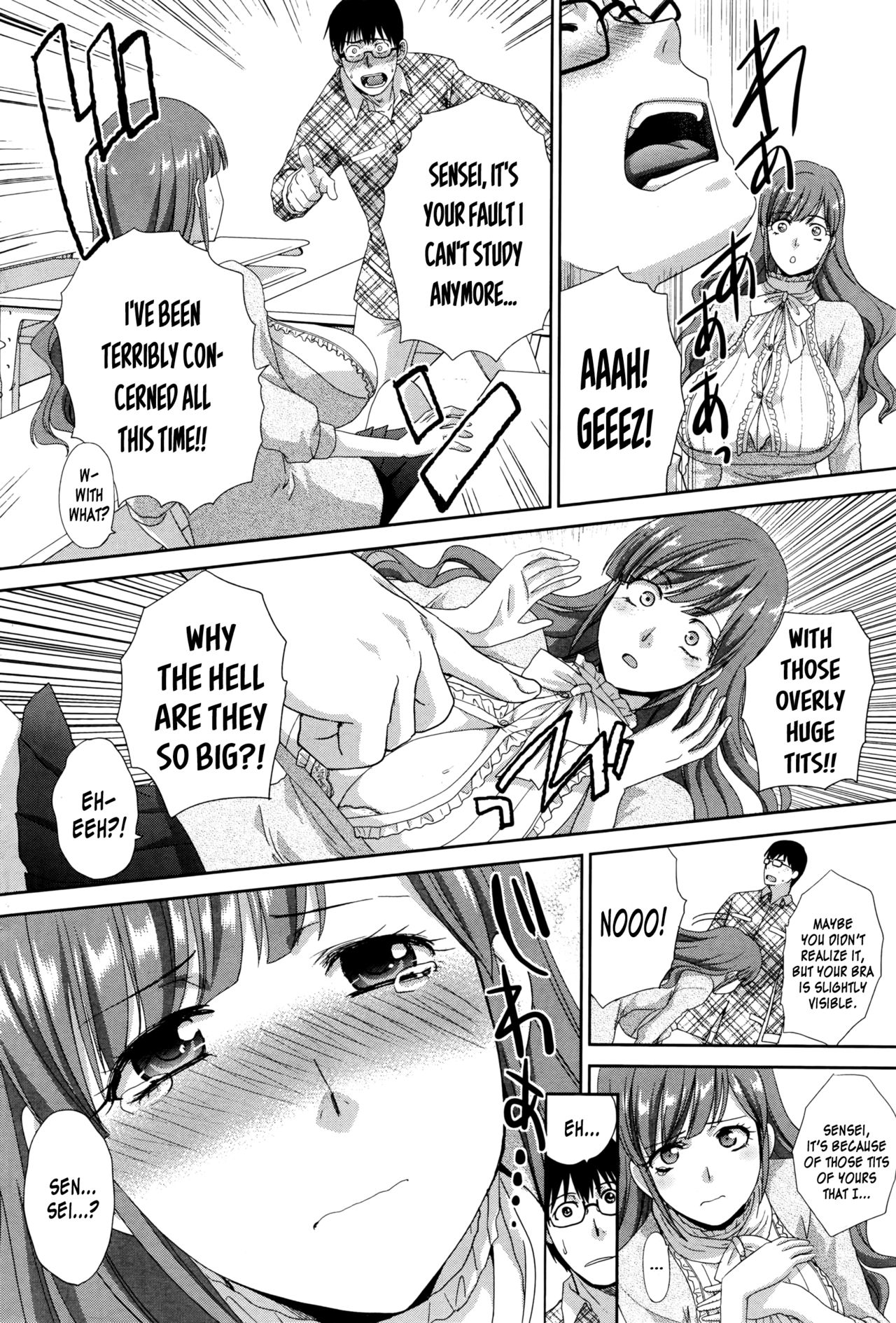 Tanima de Obenkyo | Study With Cleavage page 8 full