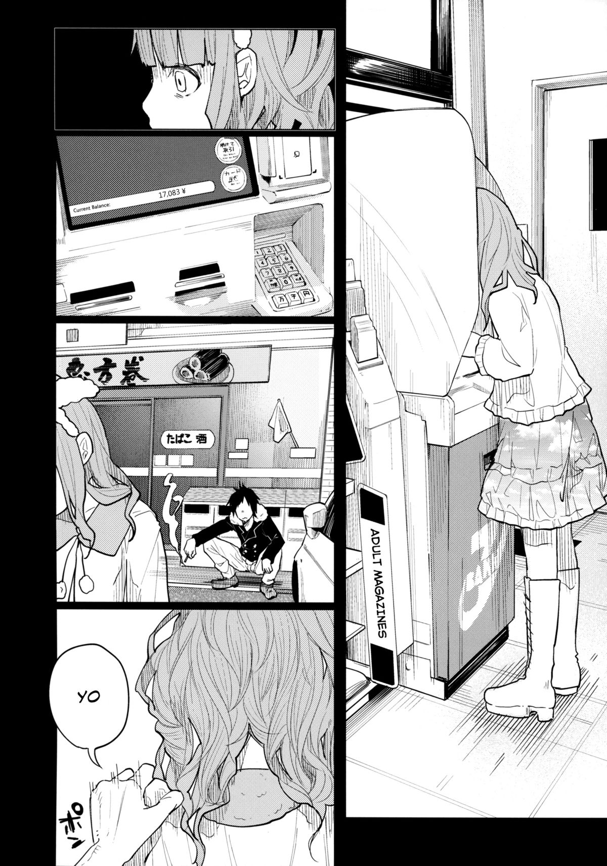 Menhera Hosukyou Bokobokorin! | Beating Up a Mental Host Club Frequenter Chick! page 10 full