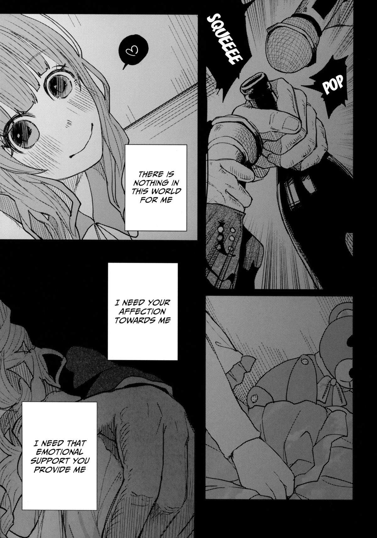 Menhera Hosukyou Bokobokorin! | Beating Up a Mental Host Club Frequenter Chick! page 8 full