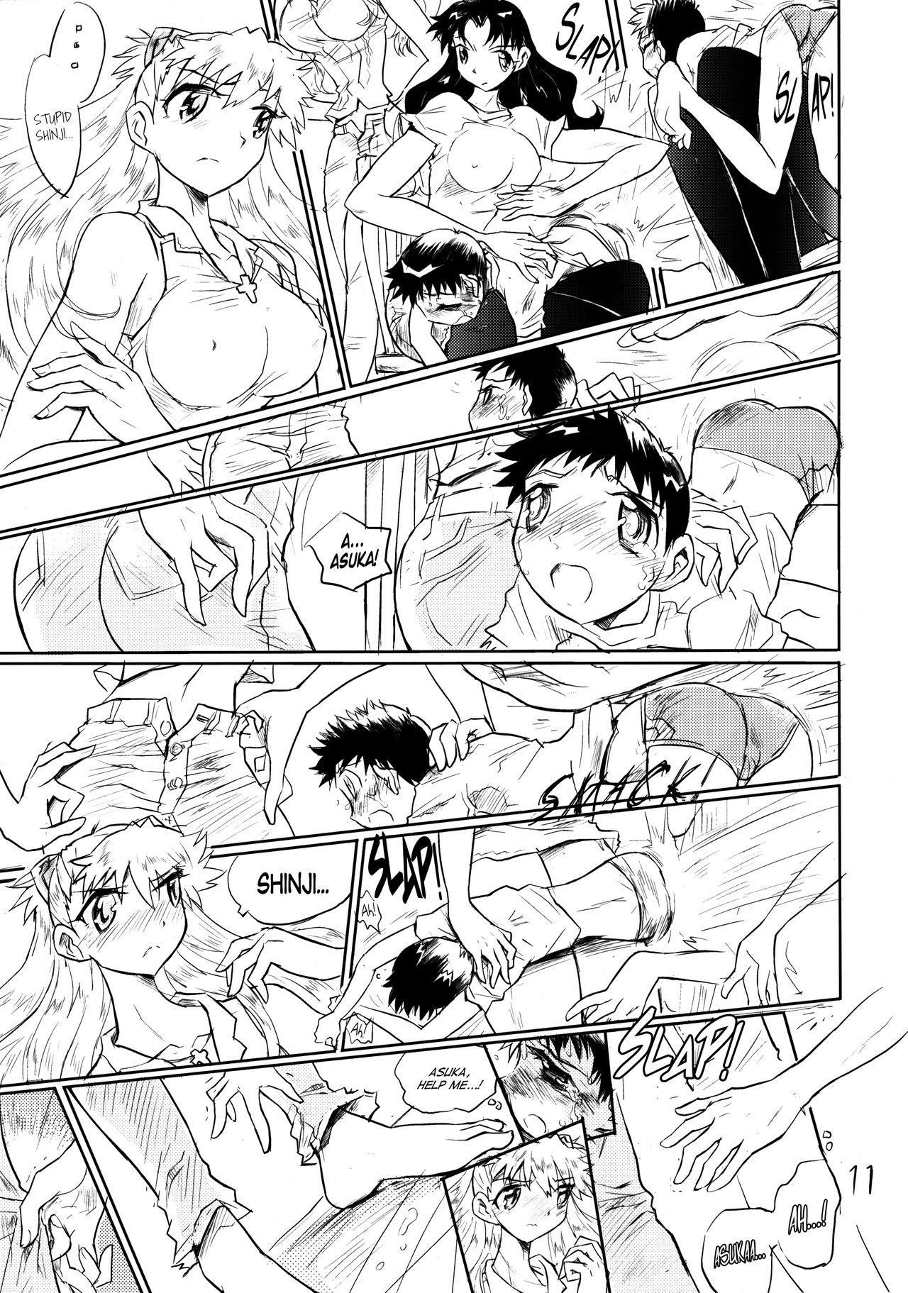 Otoko no Tatakai 13 - Picked Up and Held by Asuka! page 10 full