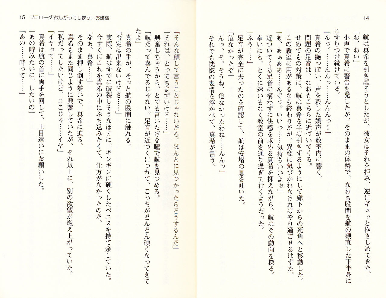 【Kyougaku】Tsuntsun na Ojou-sama ni Chikan shita Kekkawww page 10 full