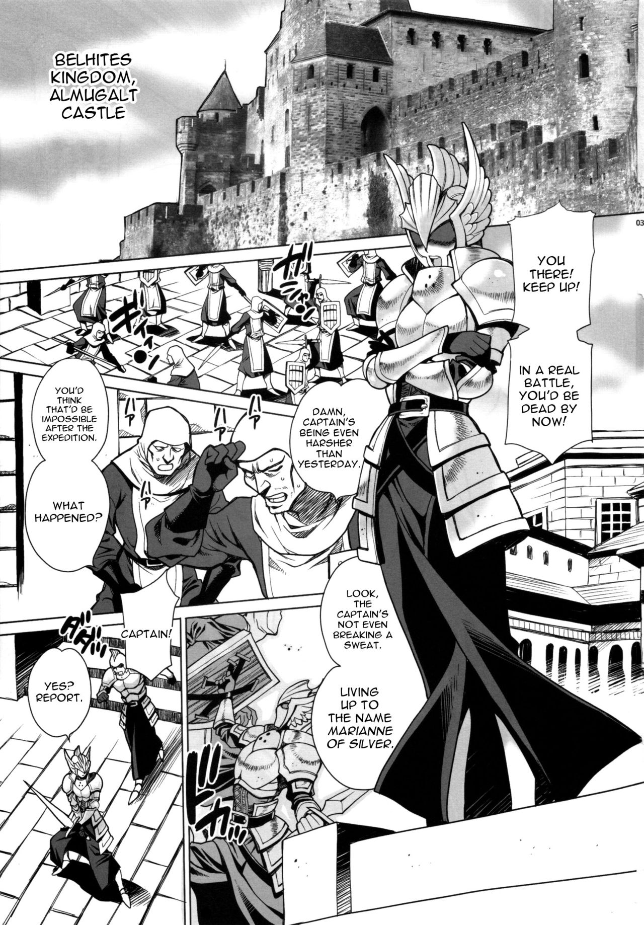 Yukiyanagi no Hon 37 Buta to Onnakishi - Lady knight in love with Orc page 2 full