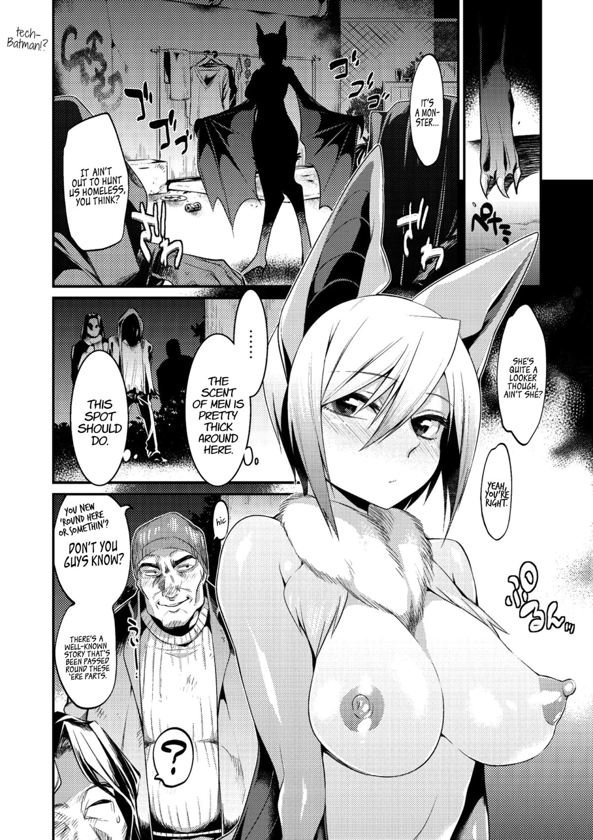 Jitsuroku! Koumori Onna-tachi no Hanshokuki | The Secret Mating Habits of the Batgirl page 2 full