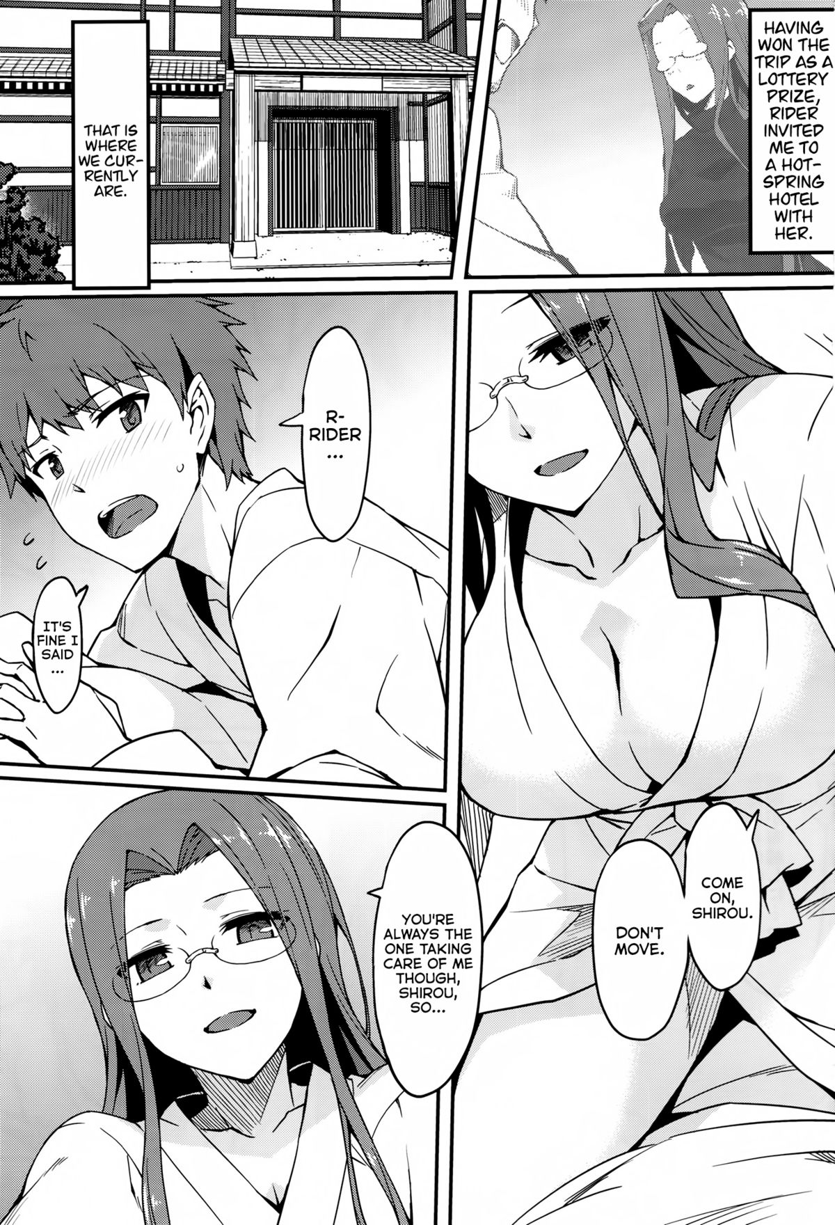 Rider-san to Onsen Yado. Sonogo | Hot Spring Inn With Rider-san. After Story page 3 full