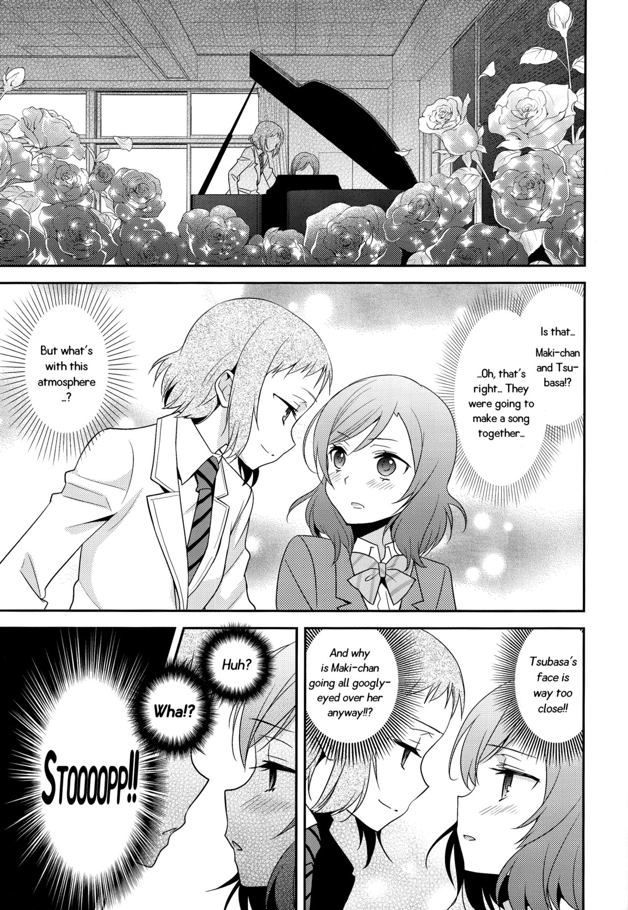 Uchuu No.1 Idol Nico-nii ga Choro Sugi Maki-chan ni Okoru no wa Atarimae desu. page 4 full