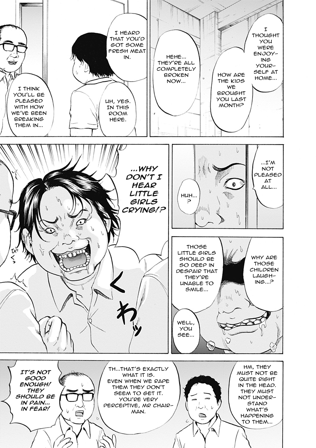 Ingoku no Shoujo-tachi | Sexually Tortured Girls Ch. 9   =StatistcallyNP= page 9 full