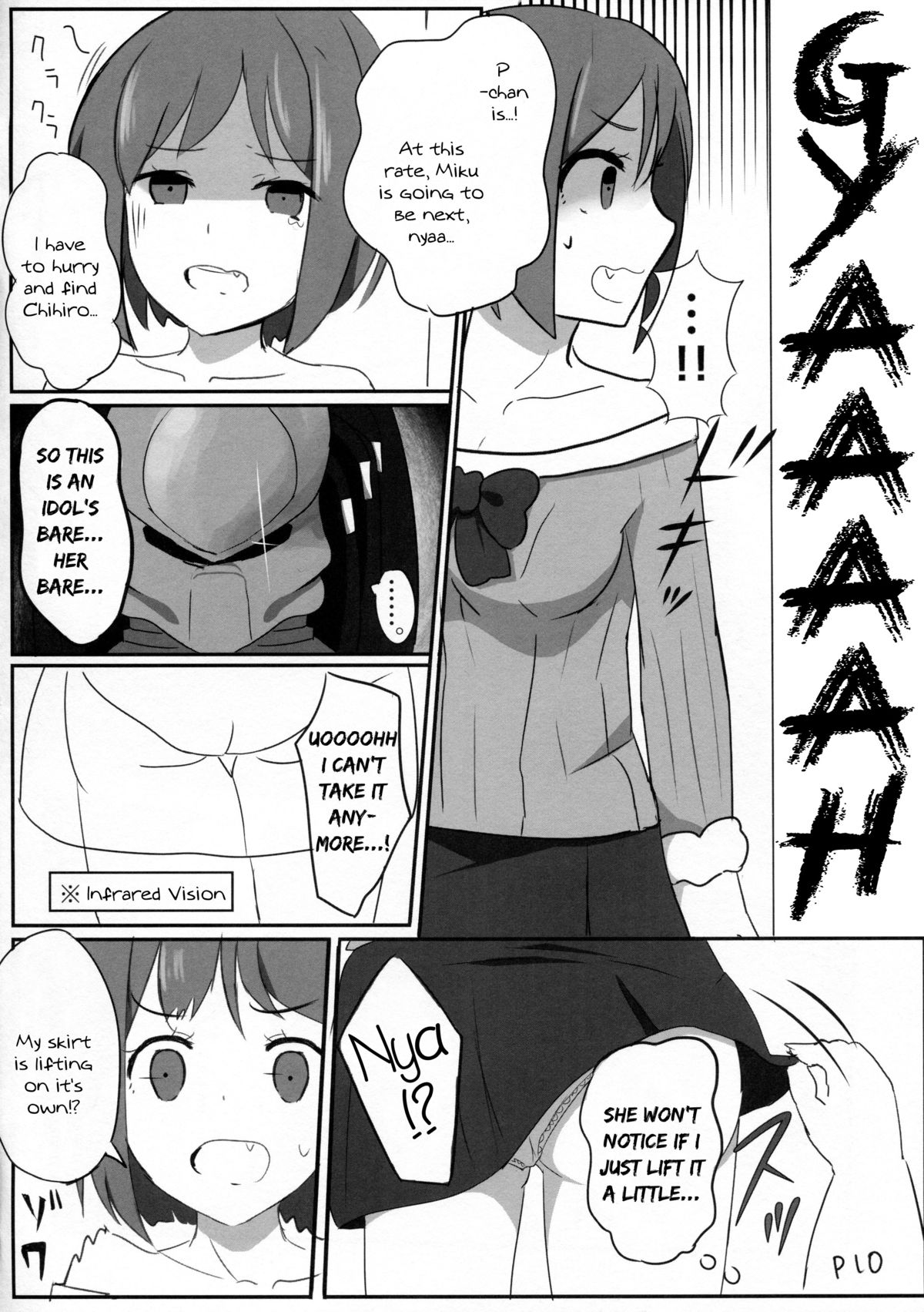 Maekawa Miku vs Predator page 9 full