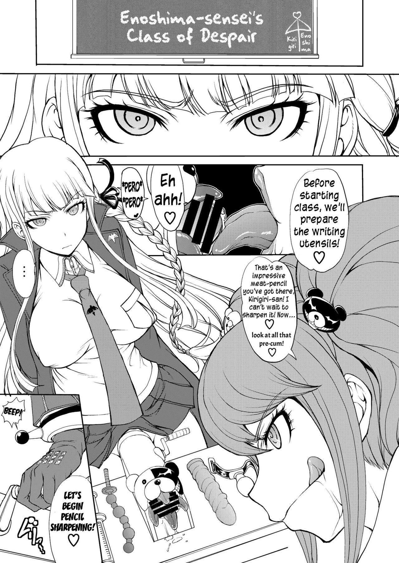 Enoshima Sensei no Chou Zetsubouteki Zecchou Jugyou page 4 full